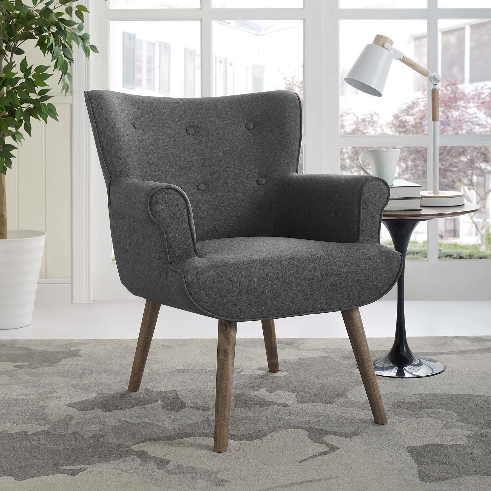 Cloud Upholstered Armchair By Modway - EEI-2941 | Armchairs - 6