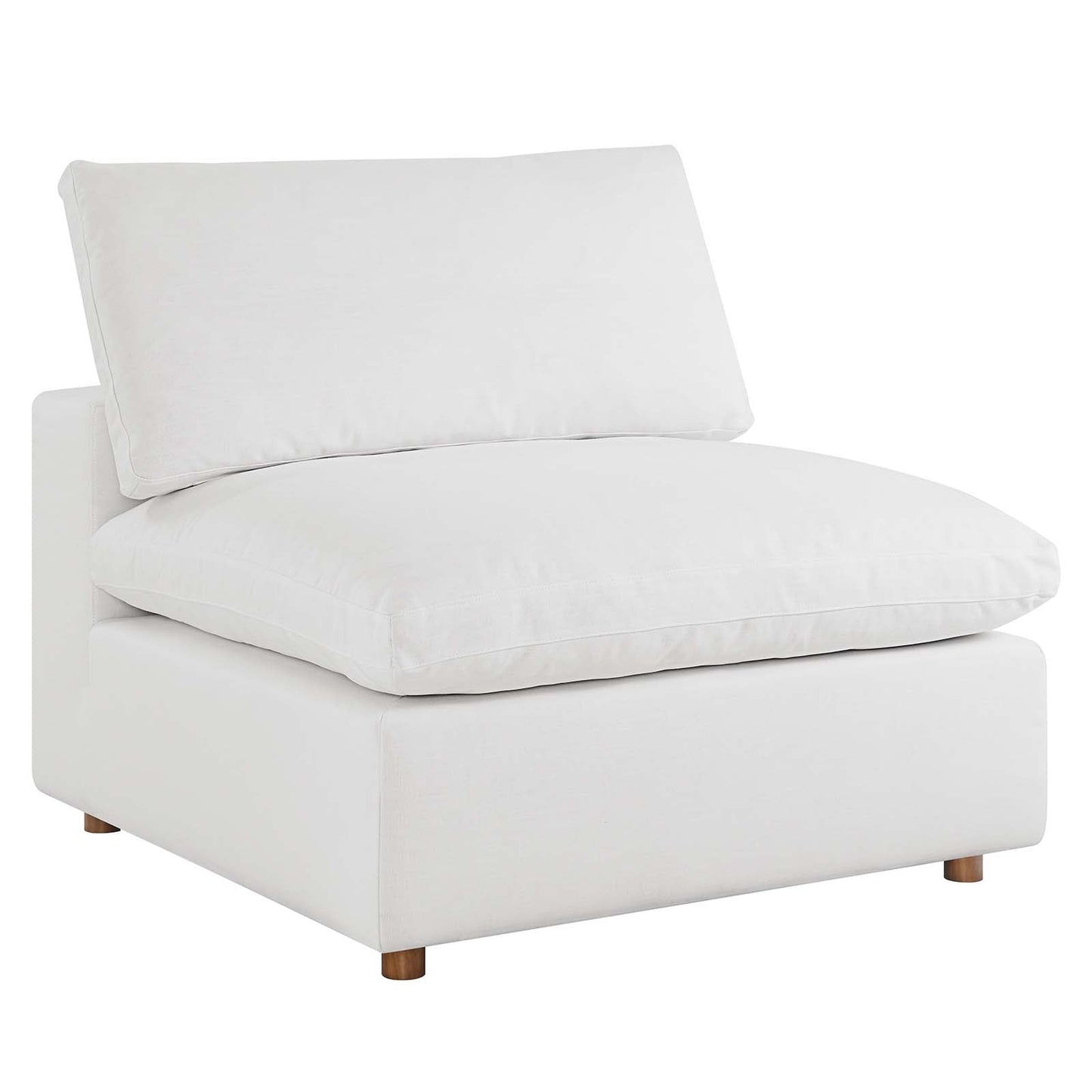 Commix Down Filled Overstuffed Armless Chair By Modway - EEI-3270 | Sofas - 2