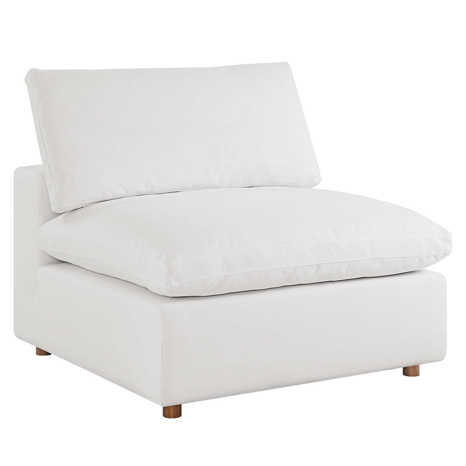 Commix Down Filled Overstuffed Armless Chair By Modway - EEI-3270 | Sofas - 2