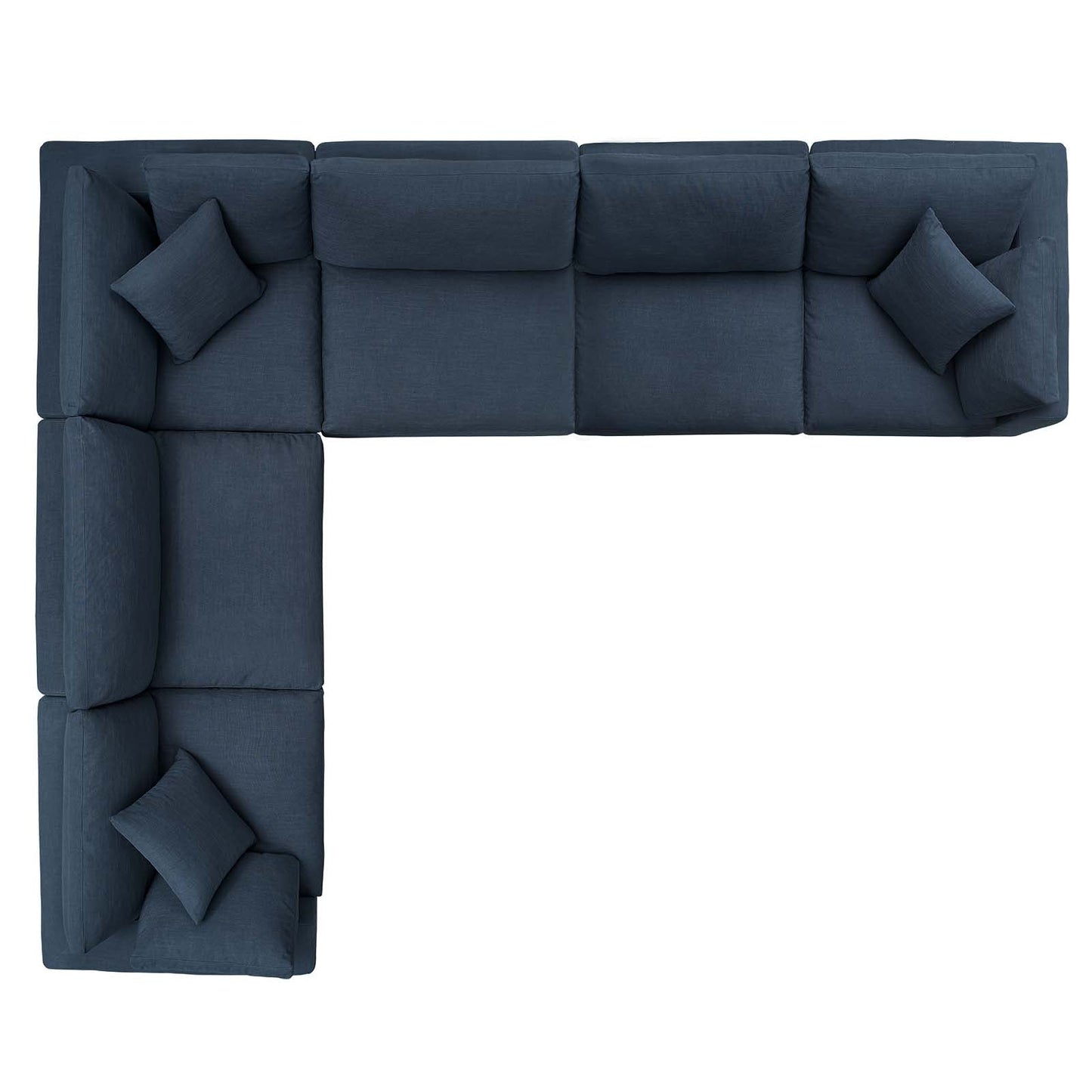 Commix Down Filled Overstuffed 6 Piece Sectional Sofa Set By Modway - EEI-3361