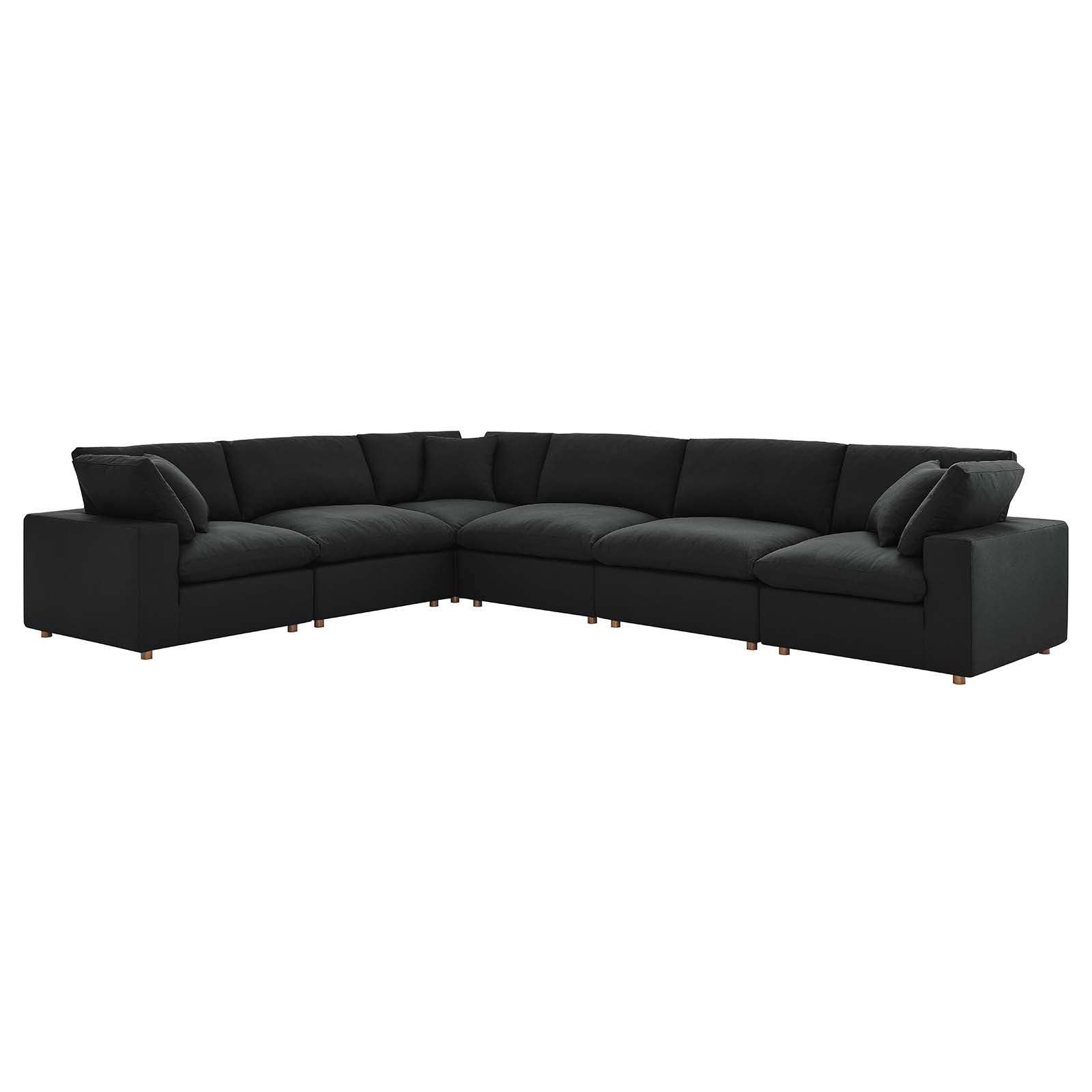 Commix Down Filled Overstuffed 6 Piece Sectional Sofa Set By Modway - EEI-3361 | Sectional - 2