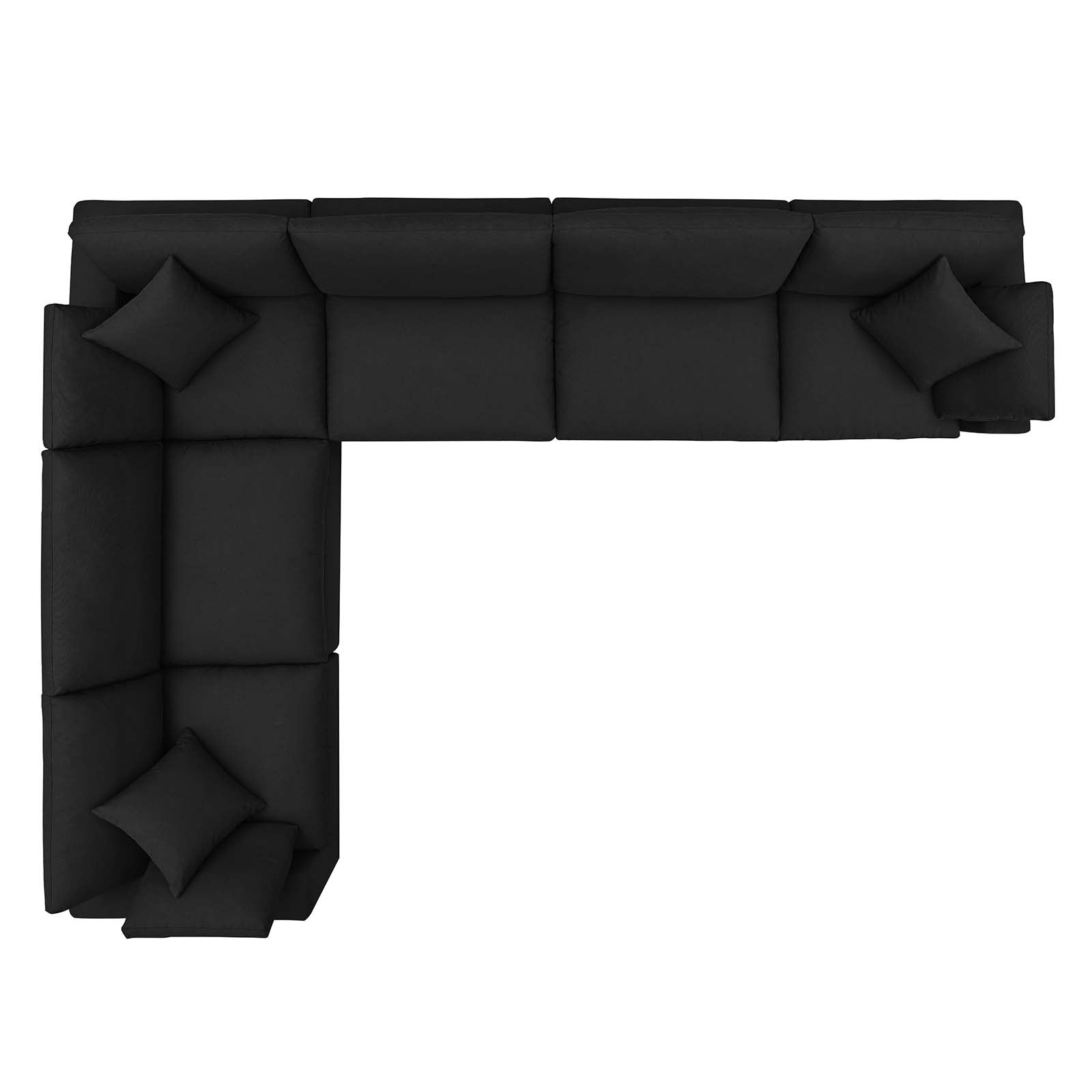 Commix Down Filled Overstuffed 6 Piece Sectional Sofa Set By Modway - EEI-3361 | Sectional - 3