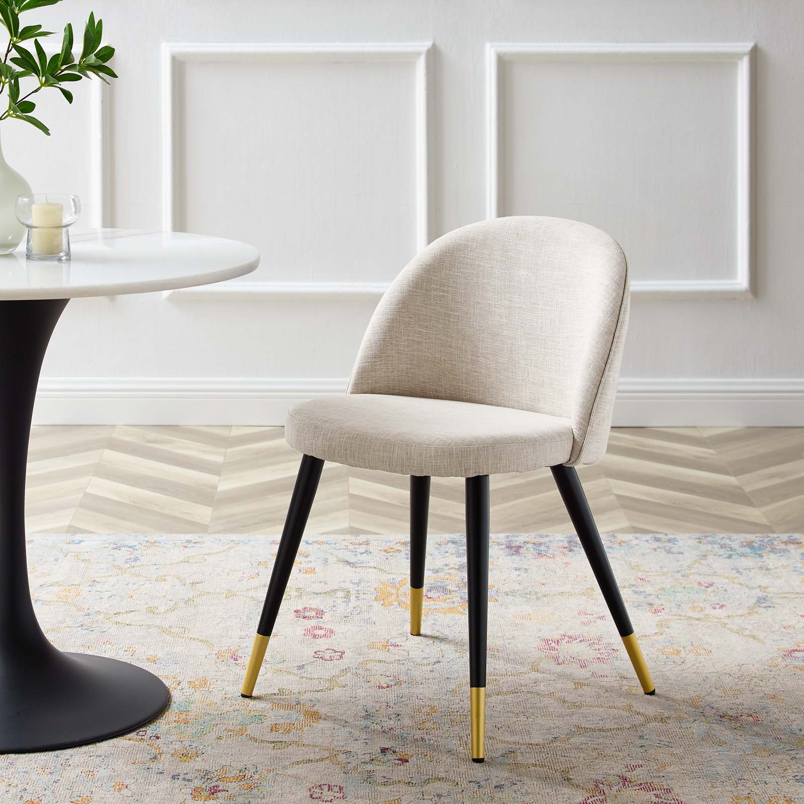 Cordial Upholstered Fabric Dining Chairs - Set of 2 By Modway | Dining Chairs | 