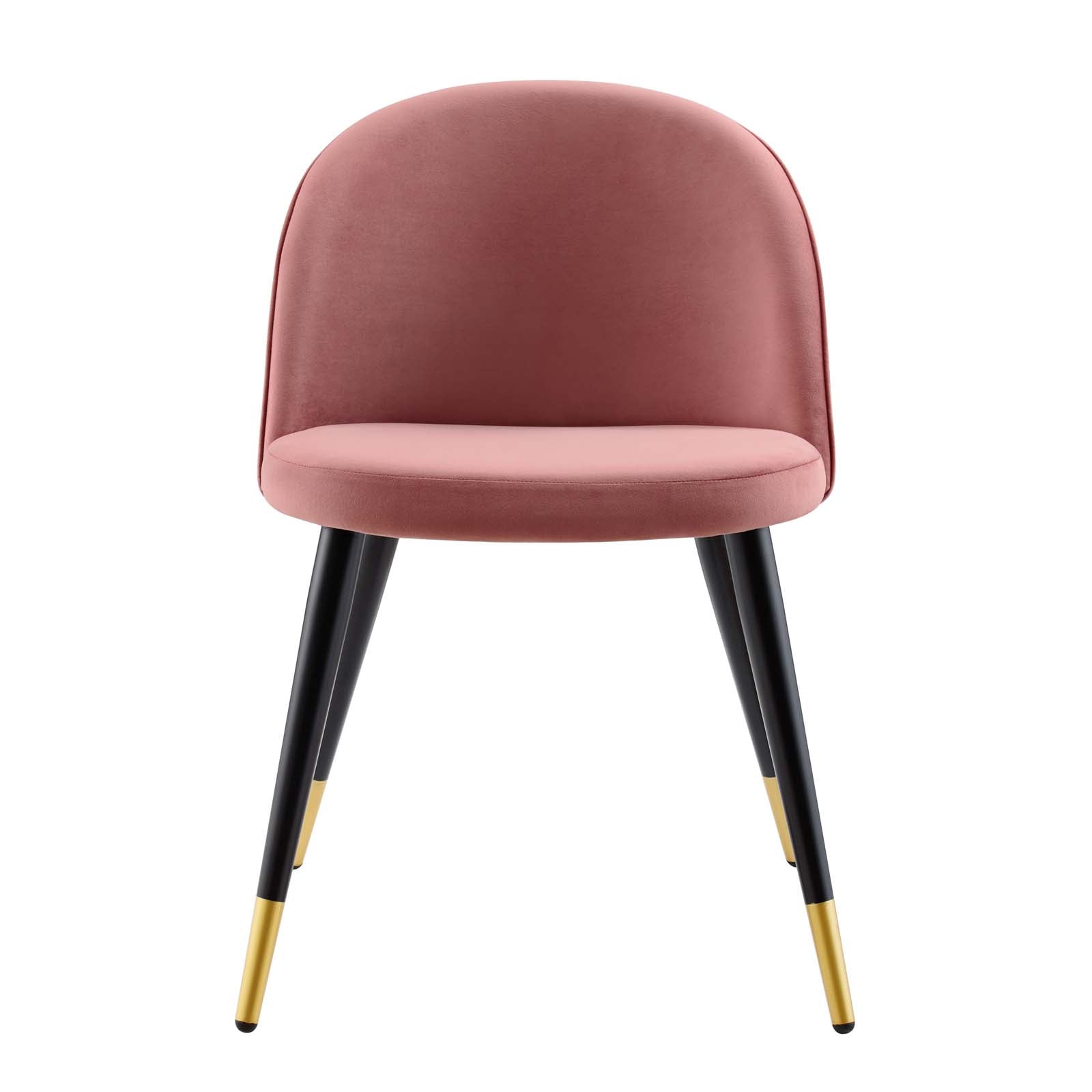 Cordial Performance Velvet Dining Chairs - Set of 2 By Modway | Dining Chairs | 