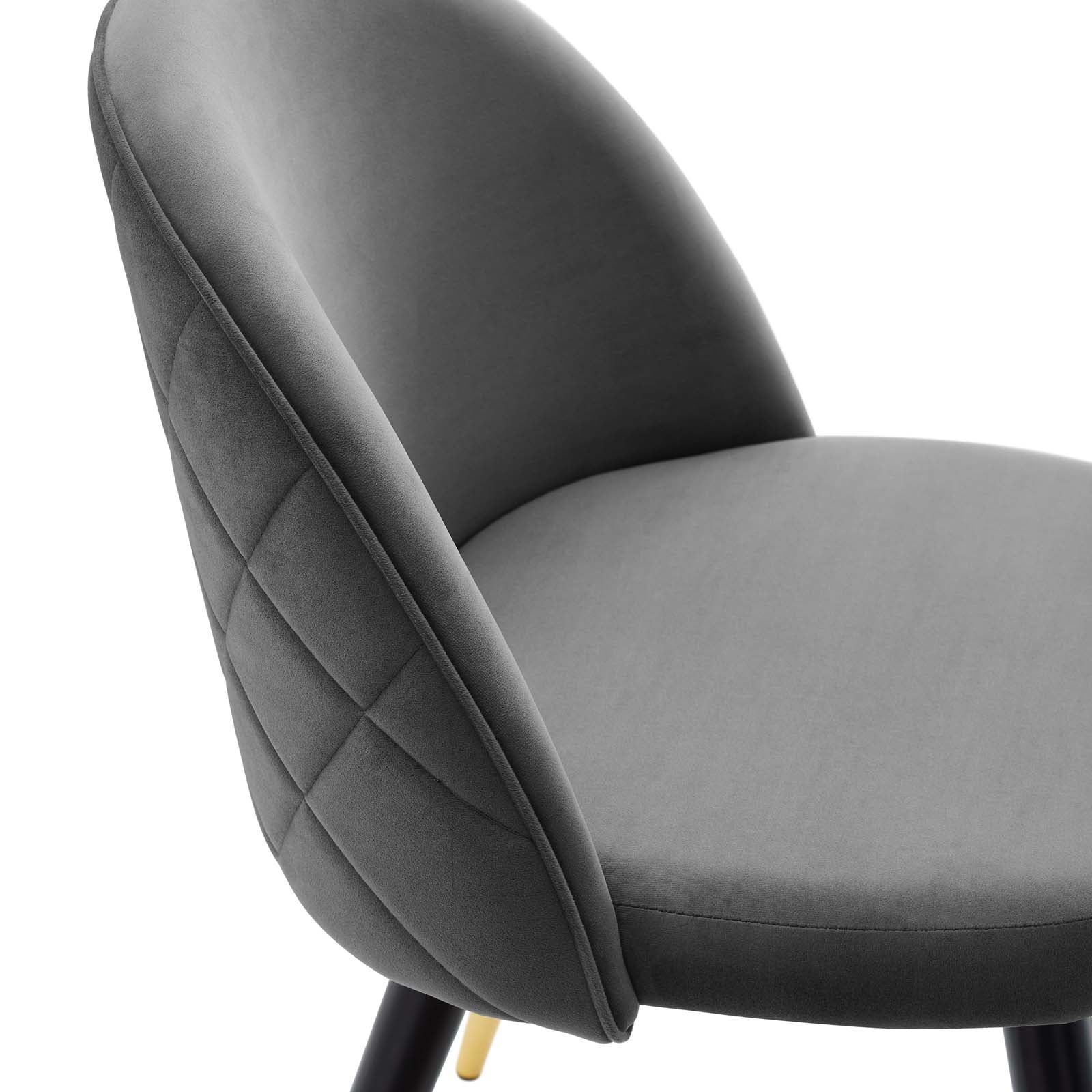 Cordial Performance Velvet Dining Chairs - Set of 2 By Modway | Dining Chairs | 