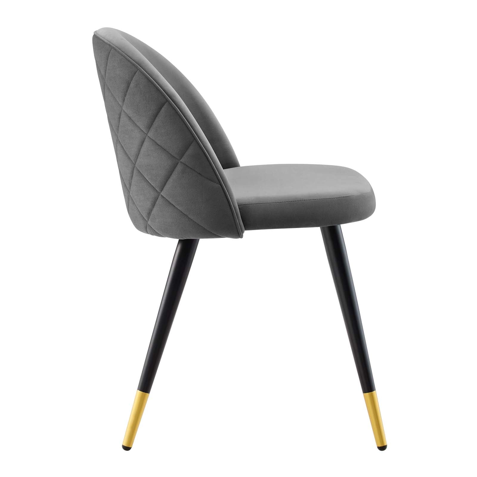 Cordial Performance Velvet Dining Chairs - Set of 2 By Modway | Dining Chairs | 