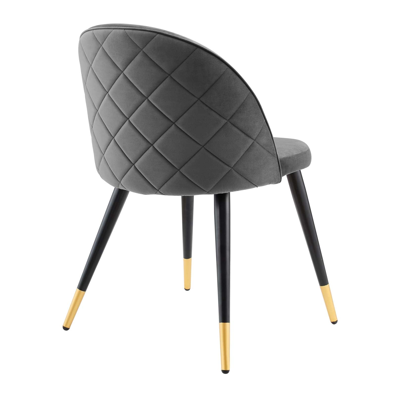 Cordial Performance Velvet Dining Chairs - Set of 2 By Modway | Dining Chairs | 