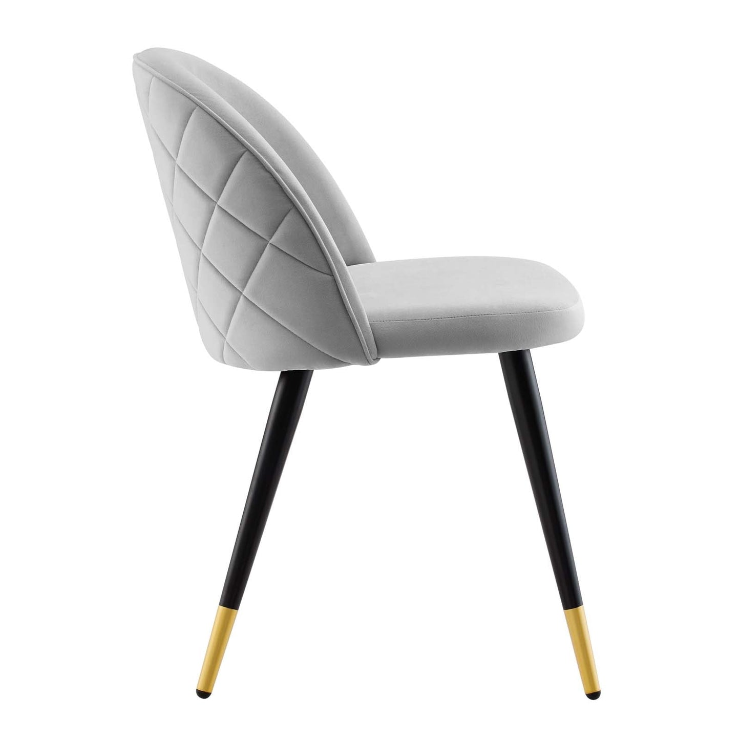 Cordial Performance Velvet Dining Chairs - Set of 2 By Modway | Dining Chairs | 