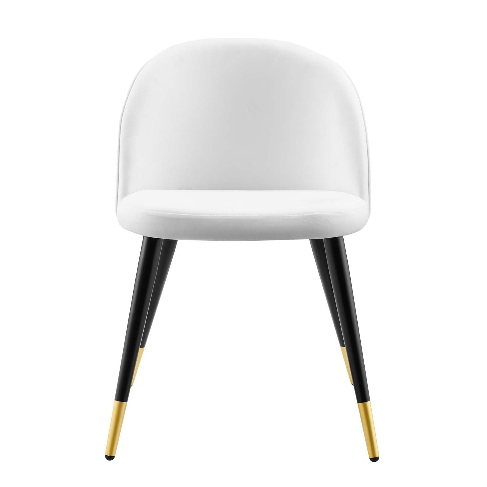 Cordial Performance Velvet Dining Chairs - Set of 2 By Modway | Dining Chairs | 