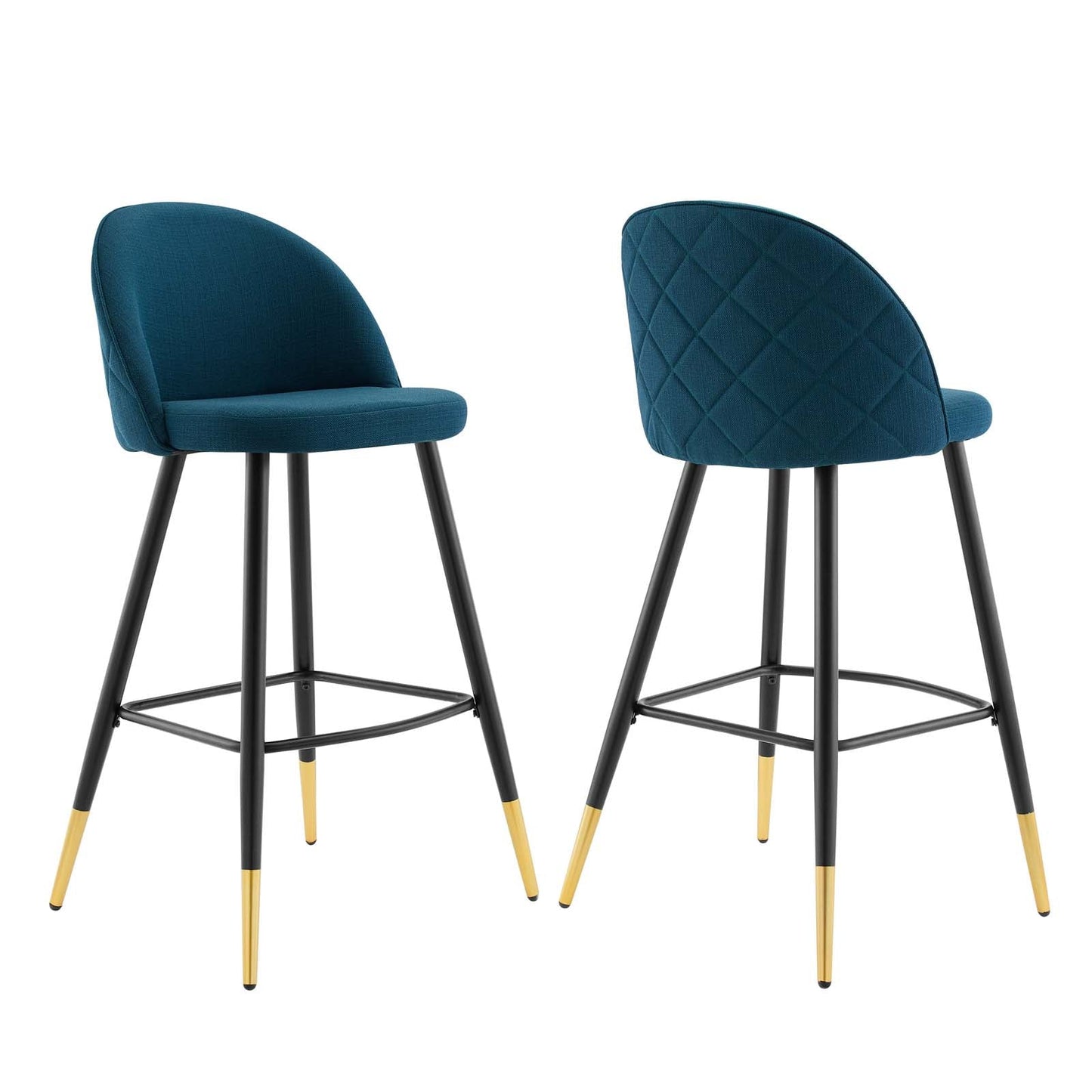 Cordial Fabric Bar Stools - Set of 2 By Modway | Bar stool | 