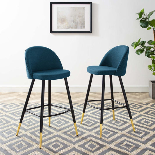 Cordial Fabric Bar Stools - Set of 2 By Modway | Bar stool