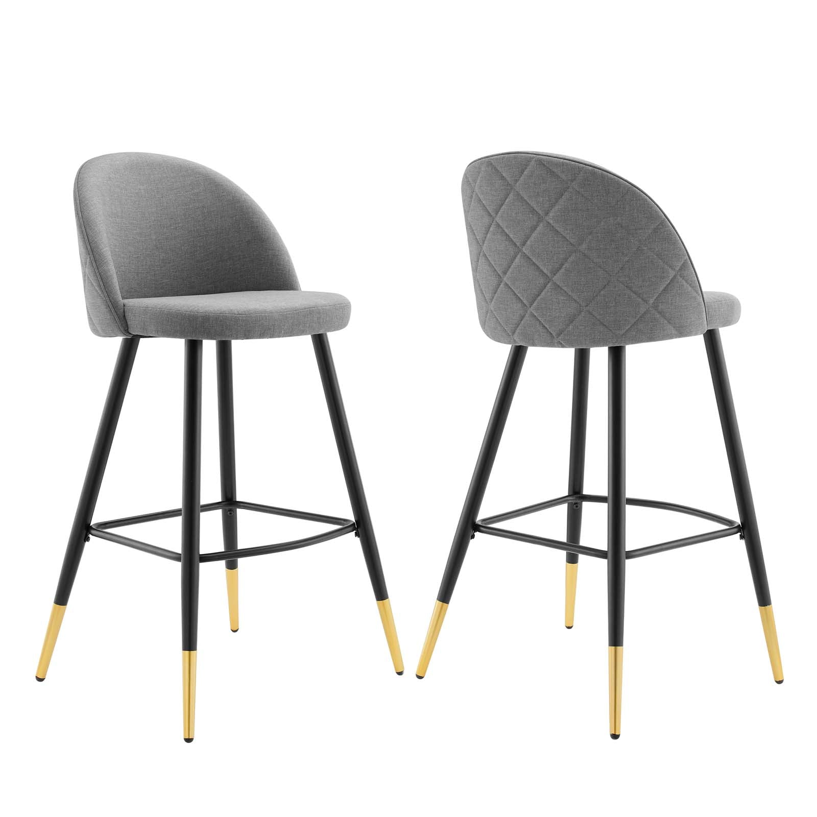 Cordial Fabric Bar Stools - Set of 2 By Modway | Bar stool | 