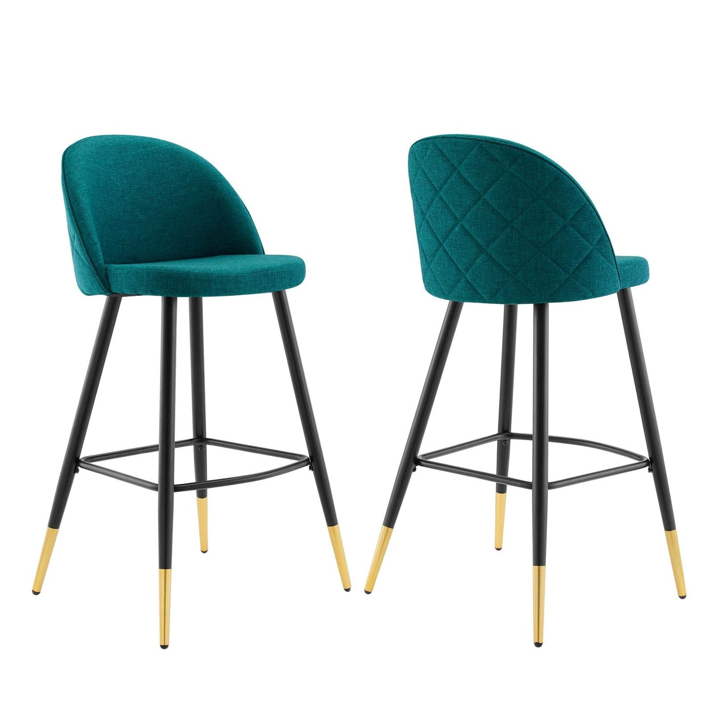 Cordial Fabric Bar Stools - Set of 2 By Modway | Bar stool | 