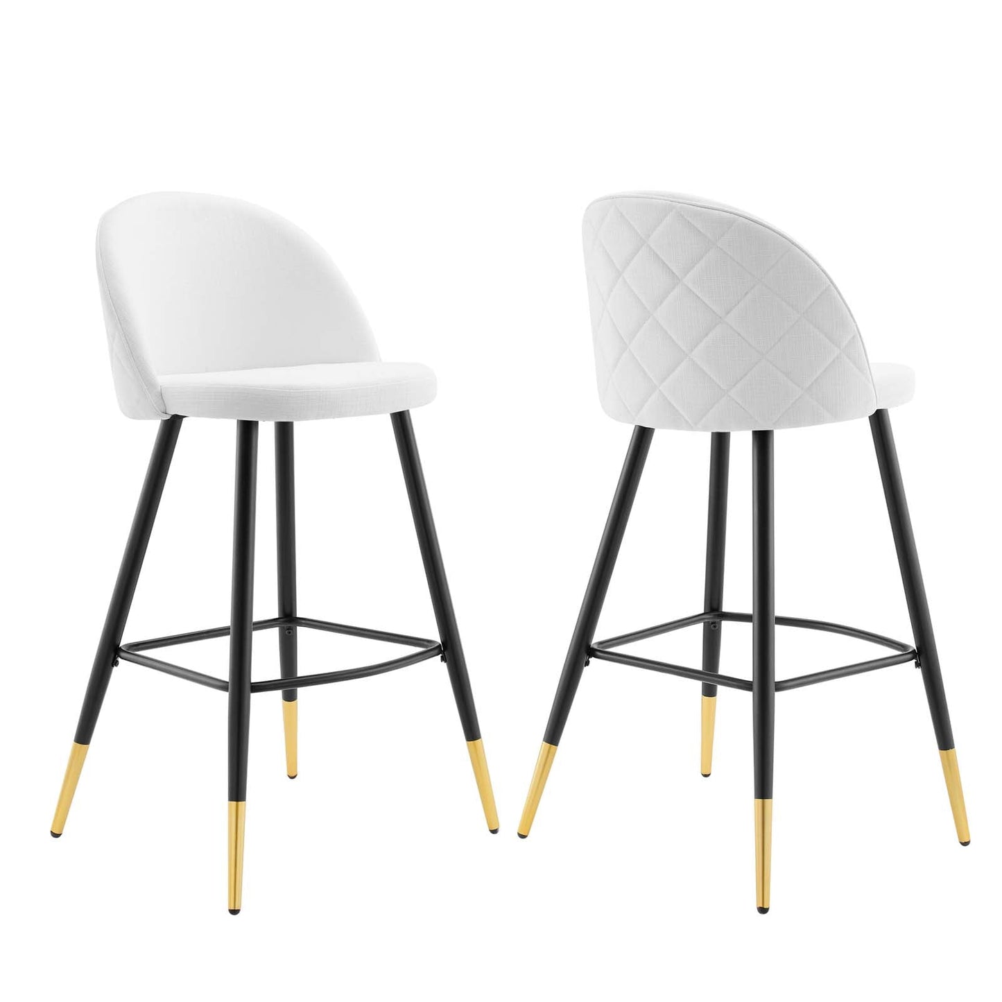Cordial Fabric Bar Stools - Set of 2 By Modway | Bar stool | 