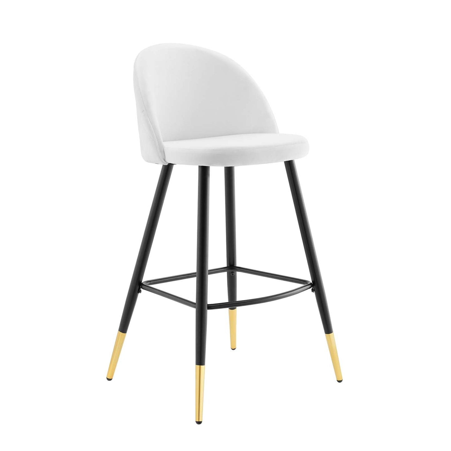 Cordial Performance Velvet Bar Stools - Set of 2 By Modway | Bar stool | 