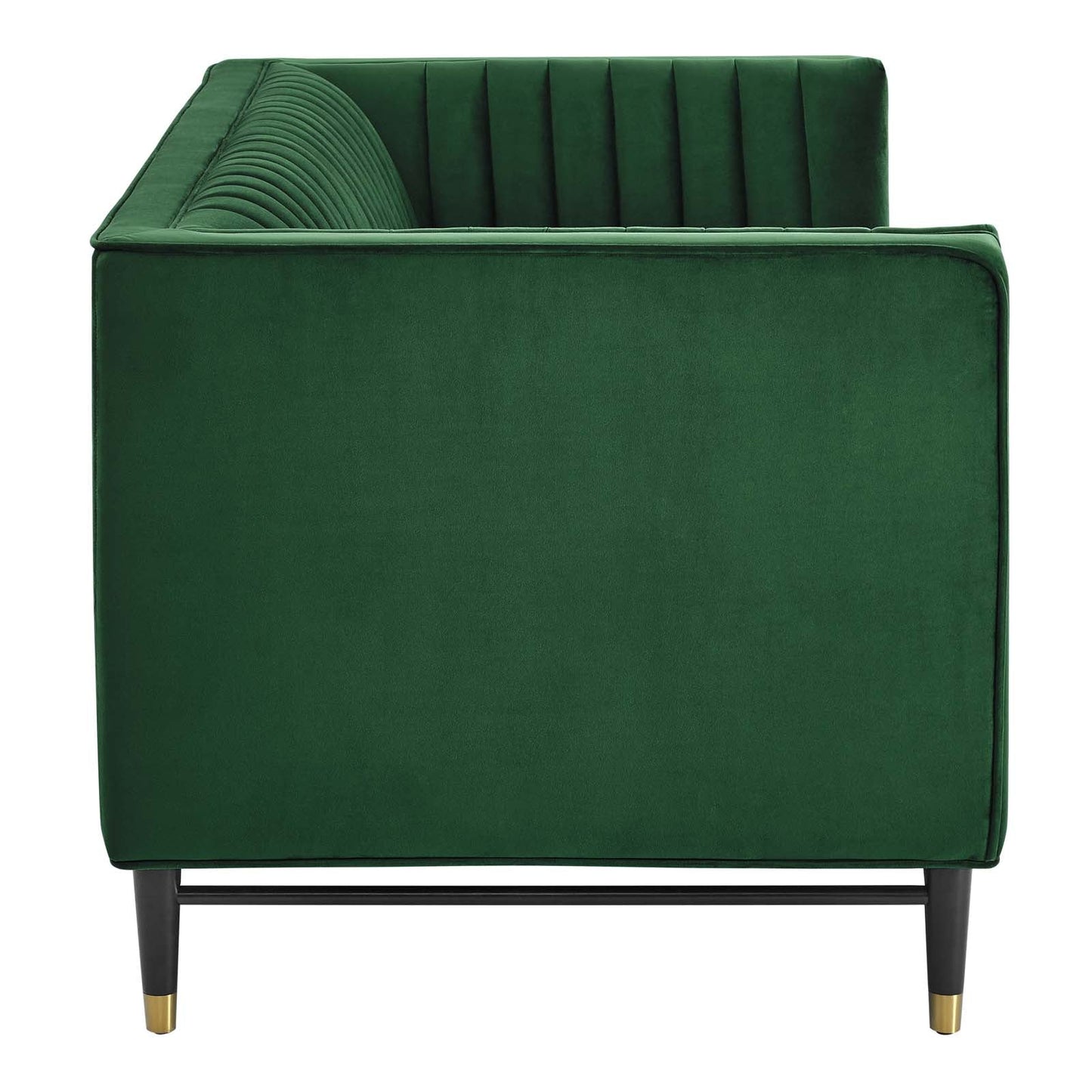 Devote Channel Tufted Performance Velvet Loveseat By Modway | Loveseats | 