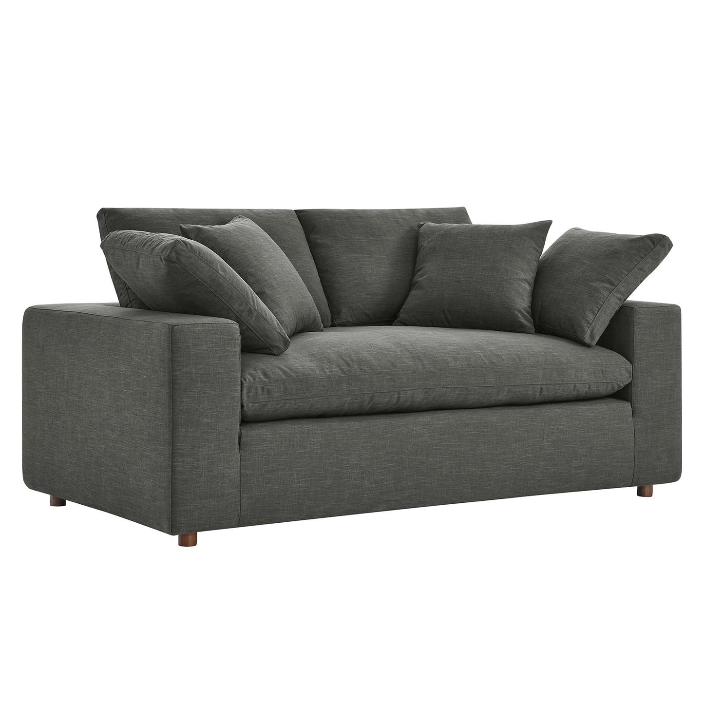 Commix Down Filled Overstuffed Loveseat By Modway - EEI-4859 | Loveseats - 18