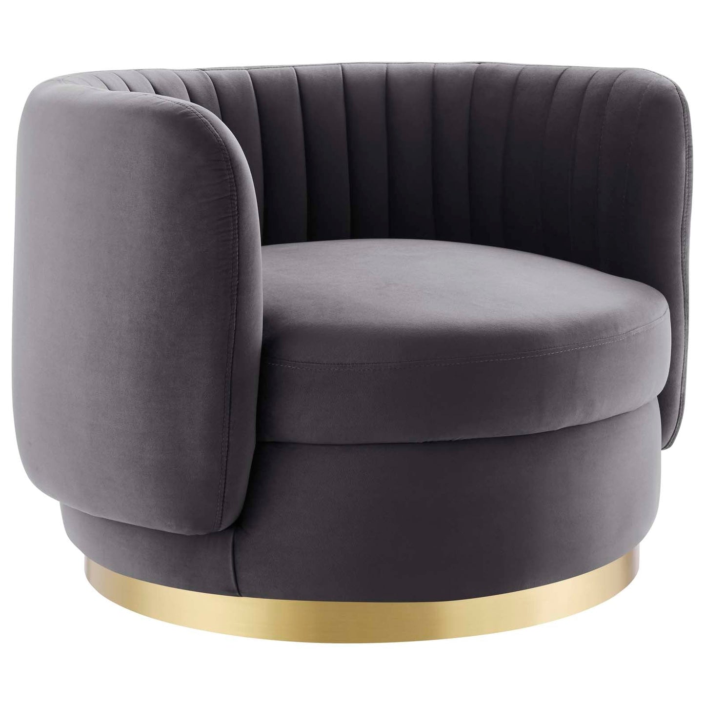 Embrace Tufted Performance Velvet Performance Velvet Swivel Chair By Modway | Armchairs | 