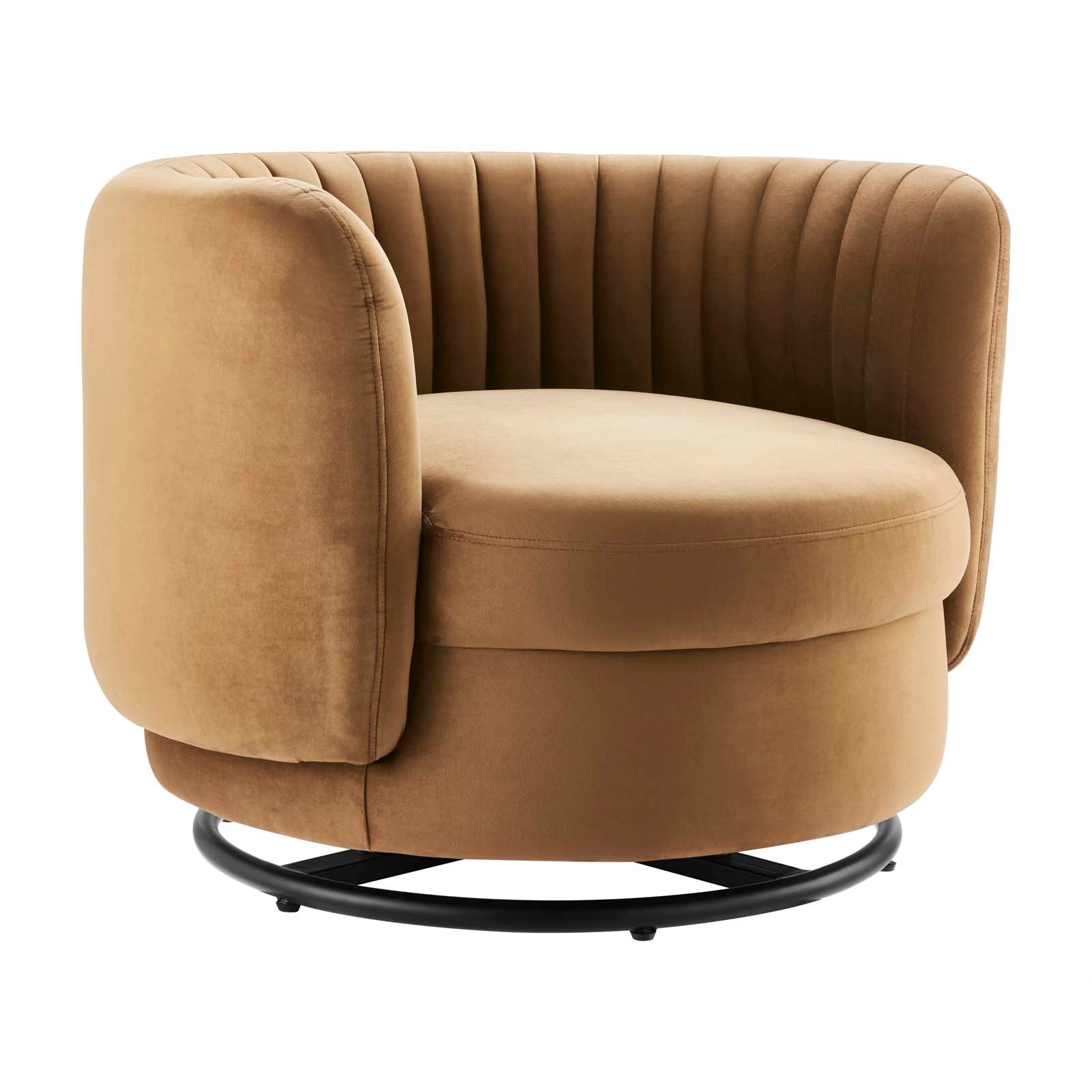 Embrace Tufted Performance Velvet Performance Velvet Swivel Chair By Modway | Armchairs | 