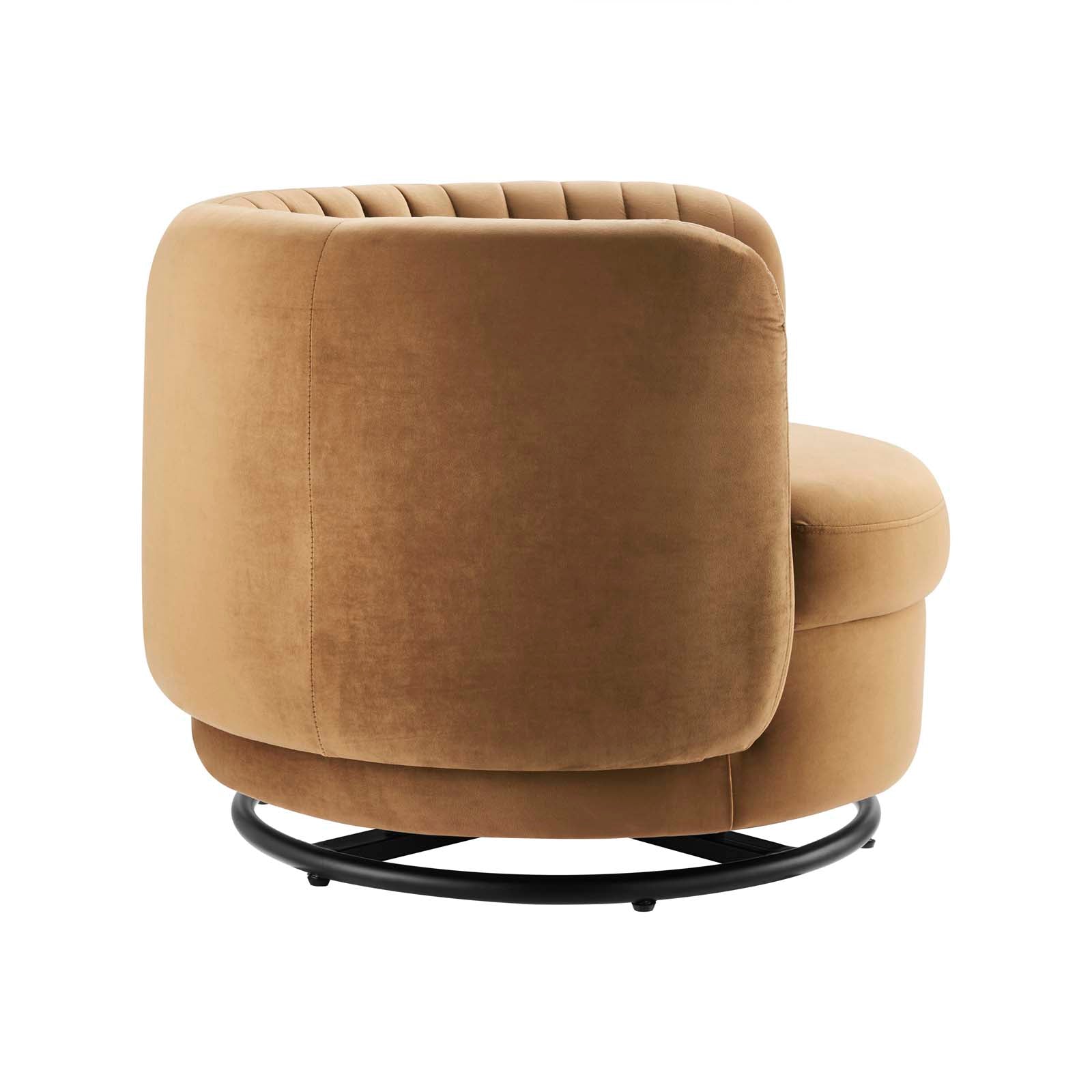 Embrace Tufted Performance Velvet Performance Velvet Swivel Chair By Modway | Armchairs | 