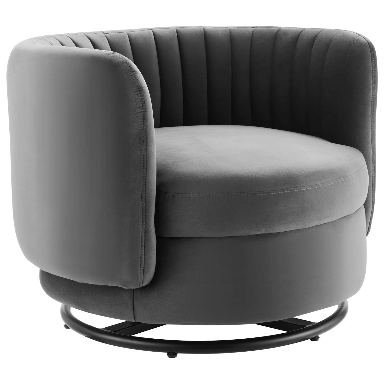 Embrace Tufted Performance Velvet Performance Velvet Swivel Chair By Modway | Armchairs | 