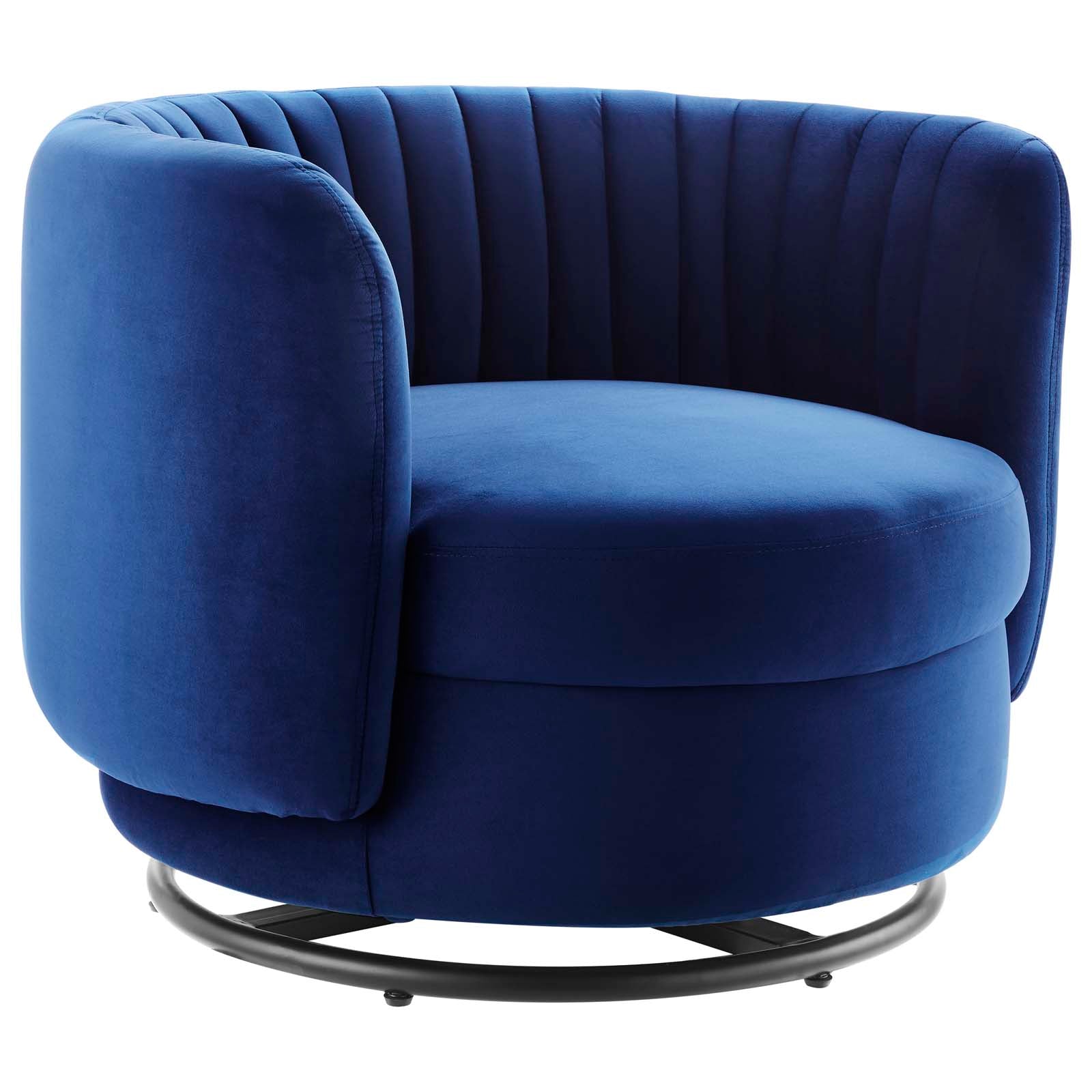 Embrace Tufted Performance Velvet Performance Velvet Swivel Chair By Modway | Armchairs | 