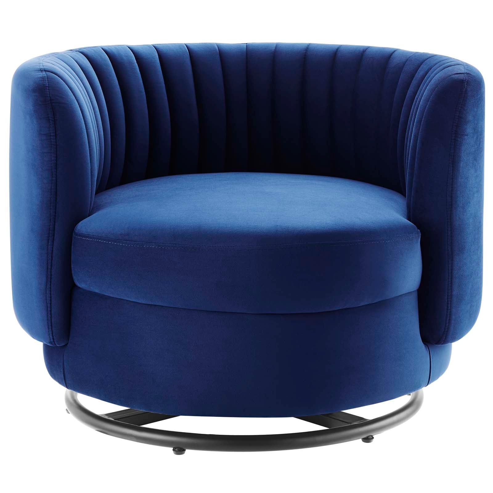 Embrace Tufted Performance Velvet Performance Velvet Swivel Chair By Modway | Armchairs | 