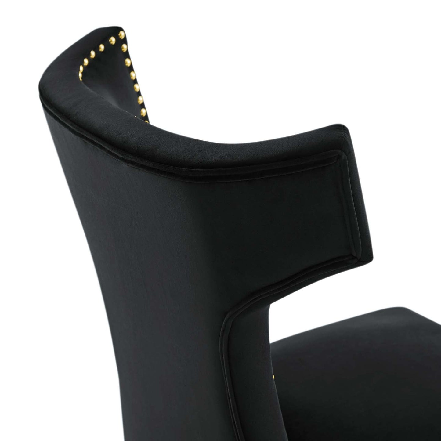 Curve Performance Velvet Dining Chairs - Set of 2 By Modway | Dining Chairs | 