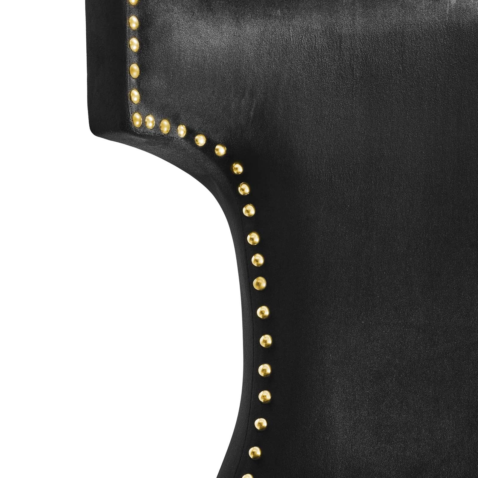 Curve Performance Velvet Dining Chairs - Set of 2 By Modway | Dining Chairs | 