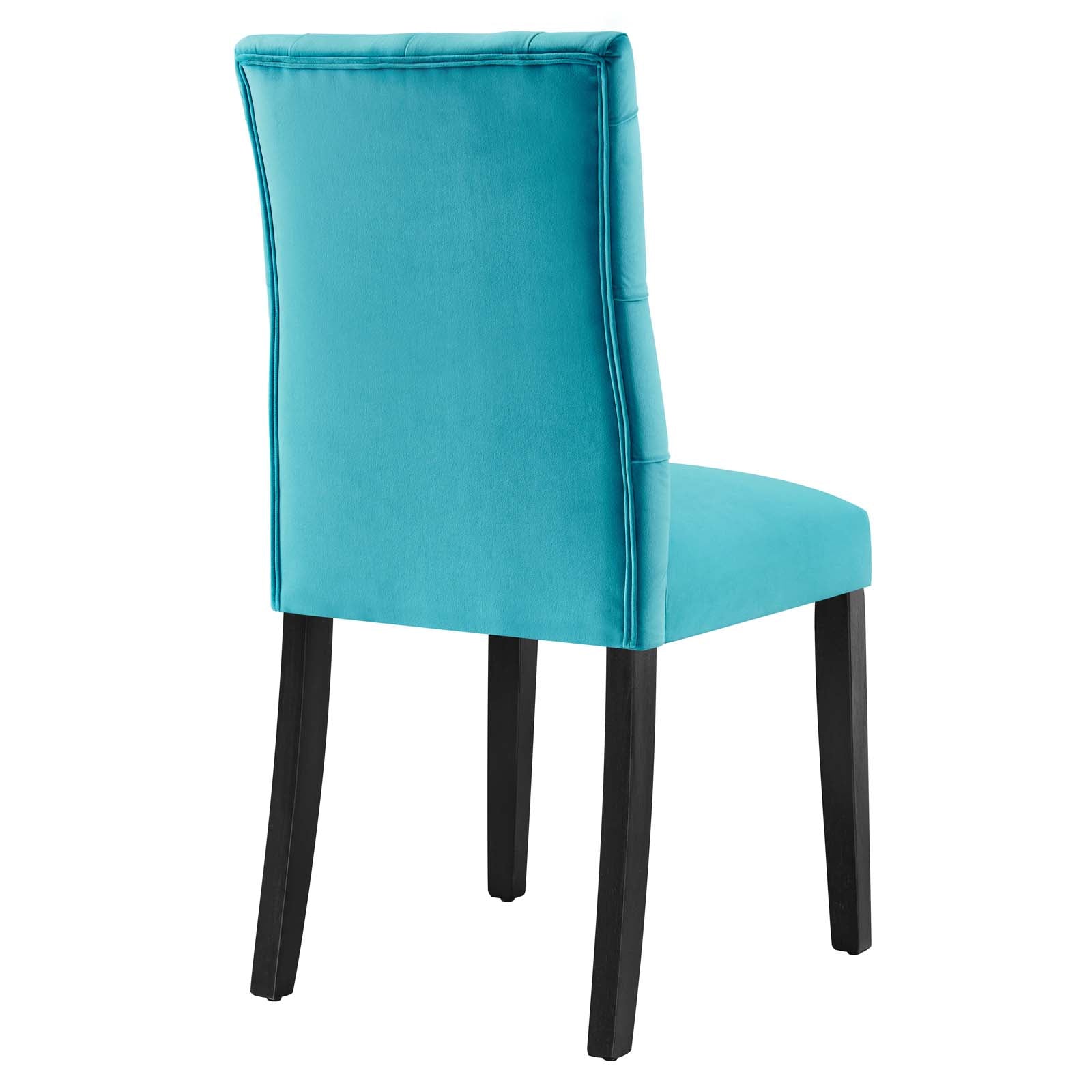 Duchess Performance Velvet Dining Chairs - Set of 2 By Modway | Dining Chairs | 