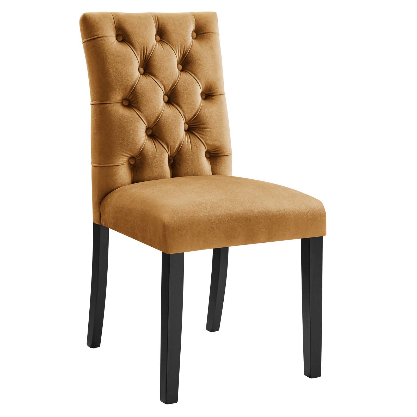 Duchess Performance Velvet Dining Chairs - Set of 2 By Modway | Dining Chairs | 