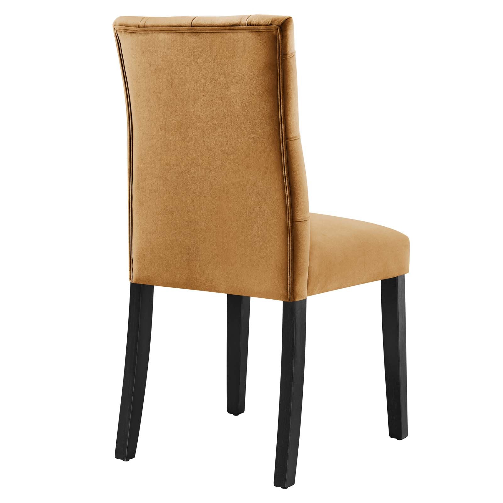 Duchess Performance Velvet Dining Chairs - Set of 2 By Modway | Dining Chairs | 