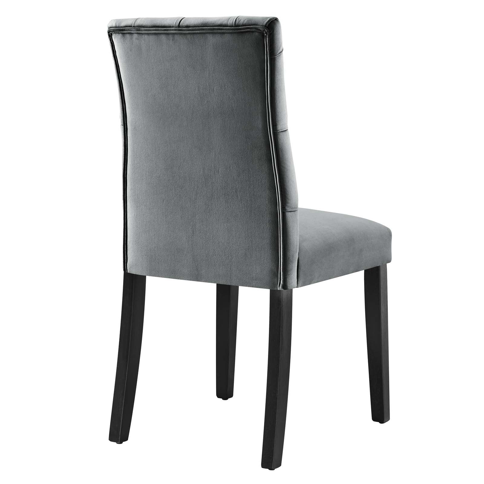 Duchess Performance Velvet Dining Chairs - Set of 2 By Modway | Dining Chairs | 
