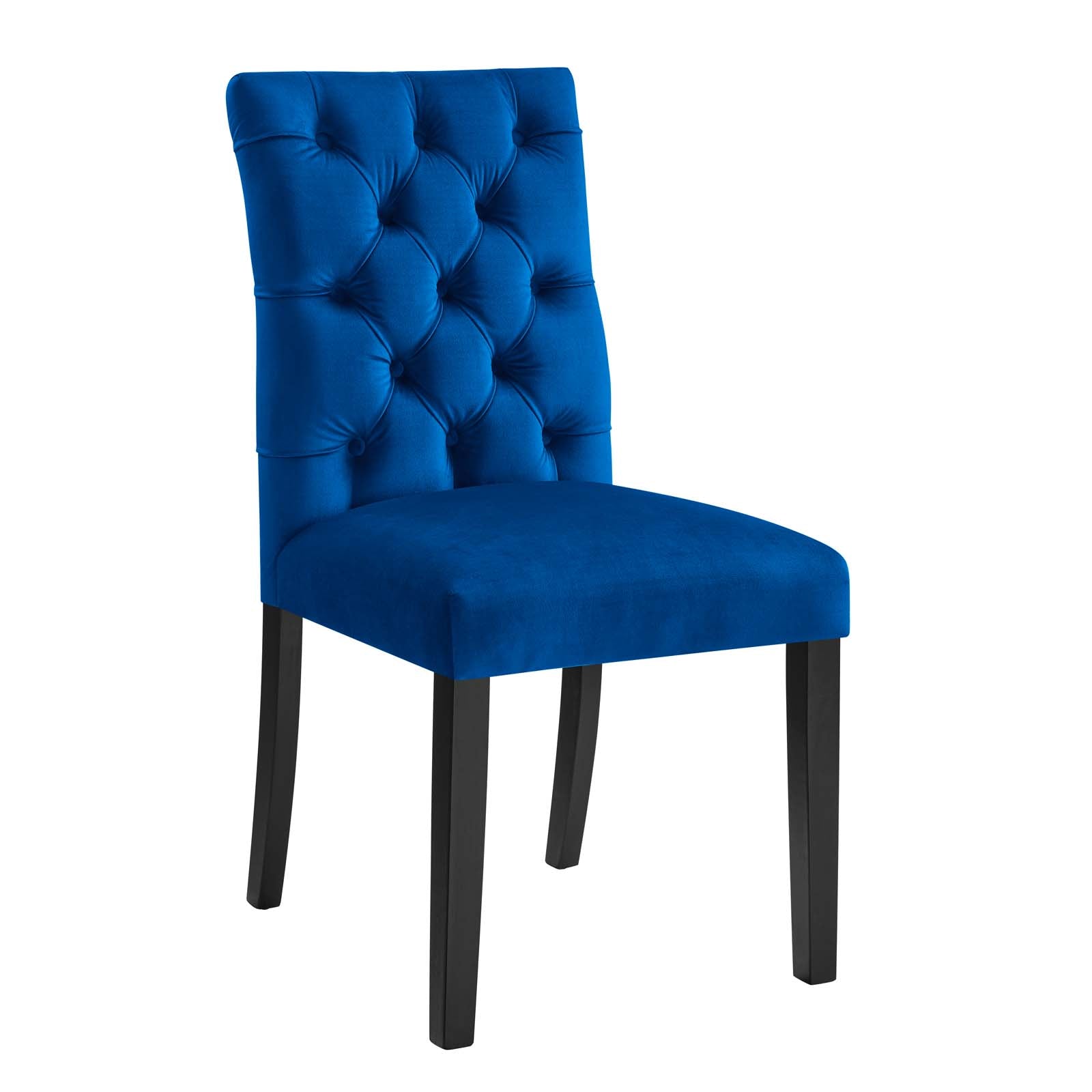 Duchess Performance Velvet Dining Chairs - Set of 2 By Modway | Dining Chairs | 