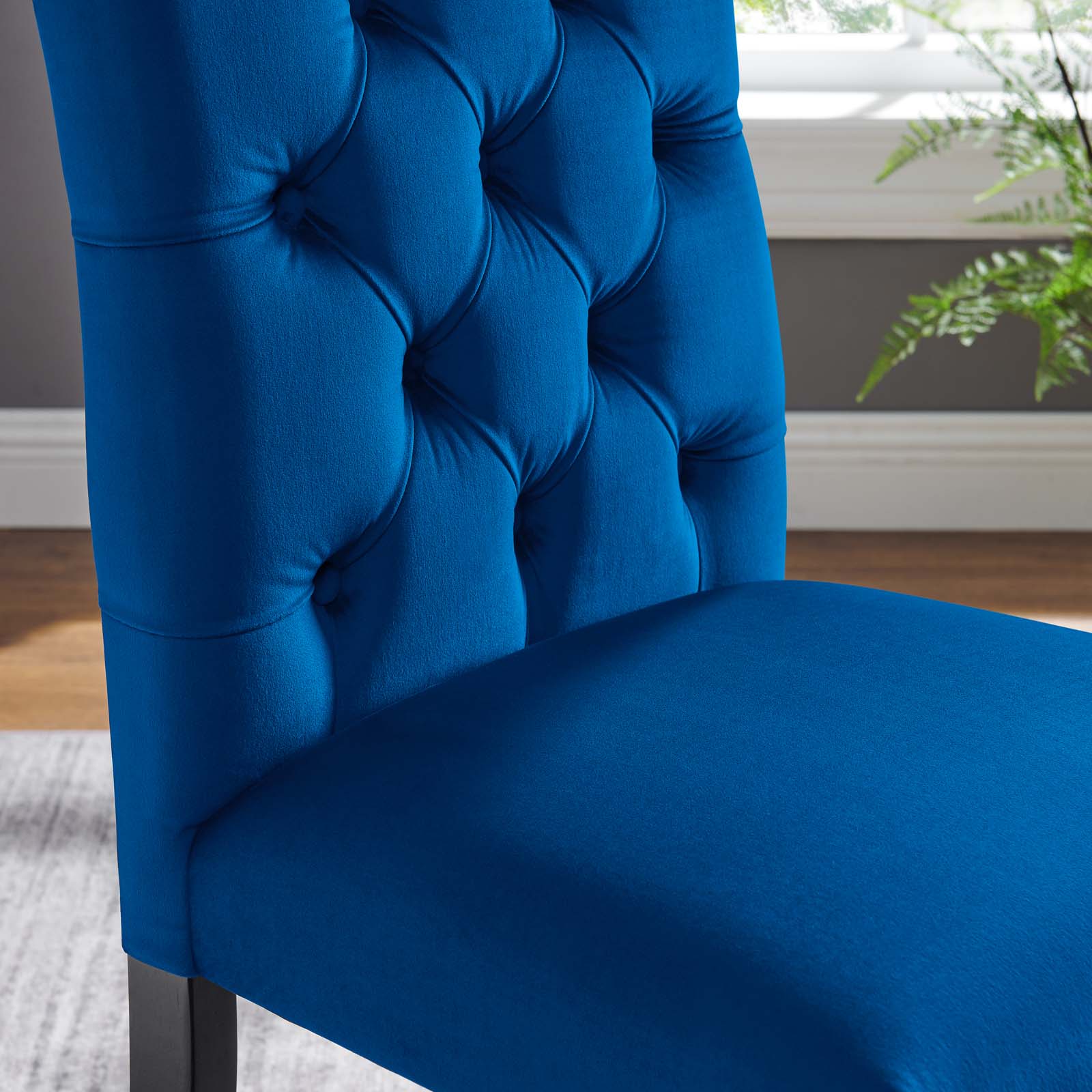 Duchess Performance Velvet Dining Chairs - Set of 2 By Modway | Dining Chairs | 