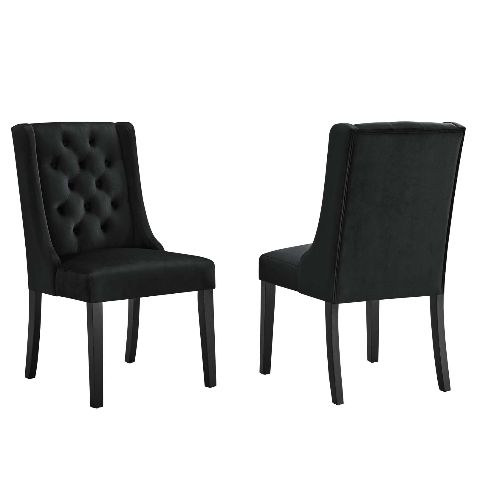 Baronet Performance Velvet Dining Chairs - Set of 2 By Modway | Dining Chairs