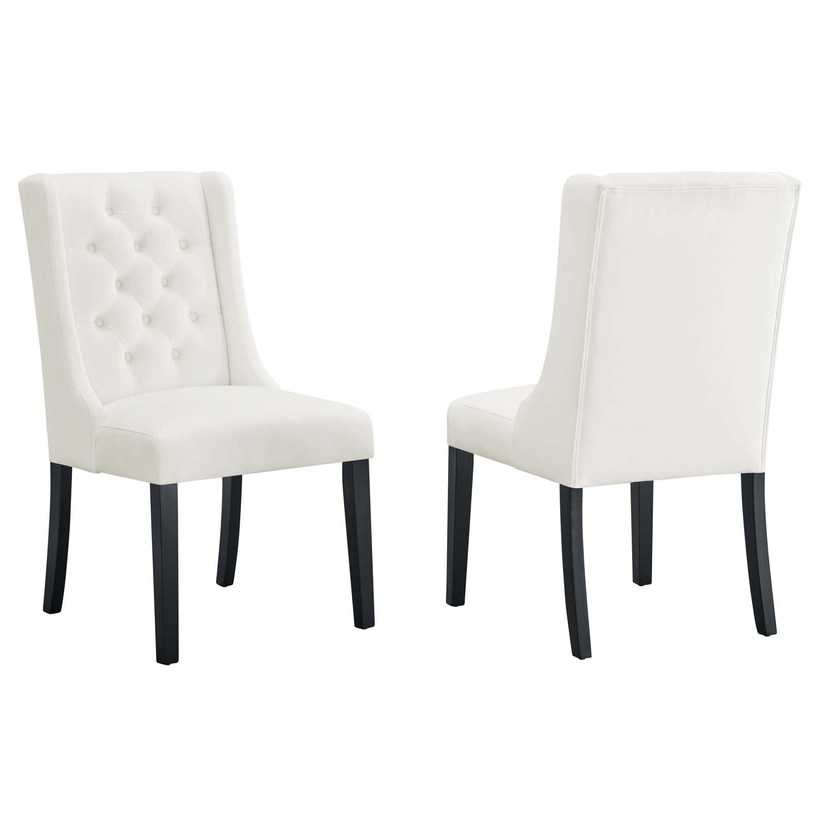 Baronet Performance Velvet Dining Chairs - Set of 2 By Modway | Dining Chairs | 