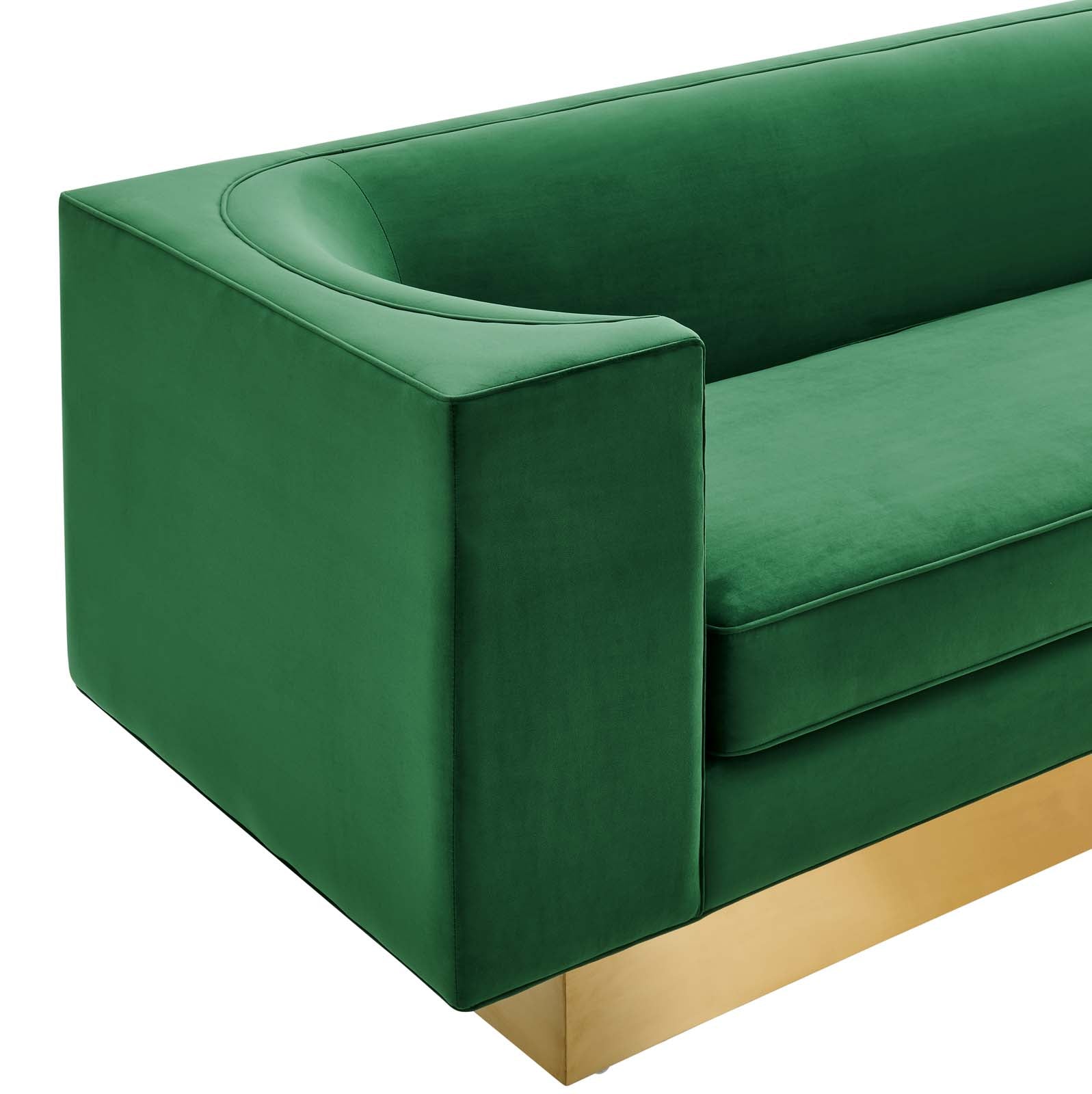 Eminence Upholstered Performance Velvet Sofa By Modway | Sofas | 