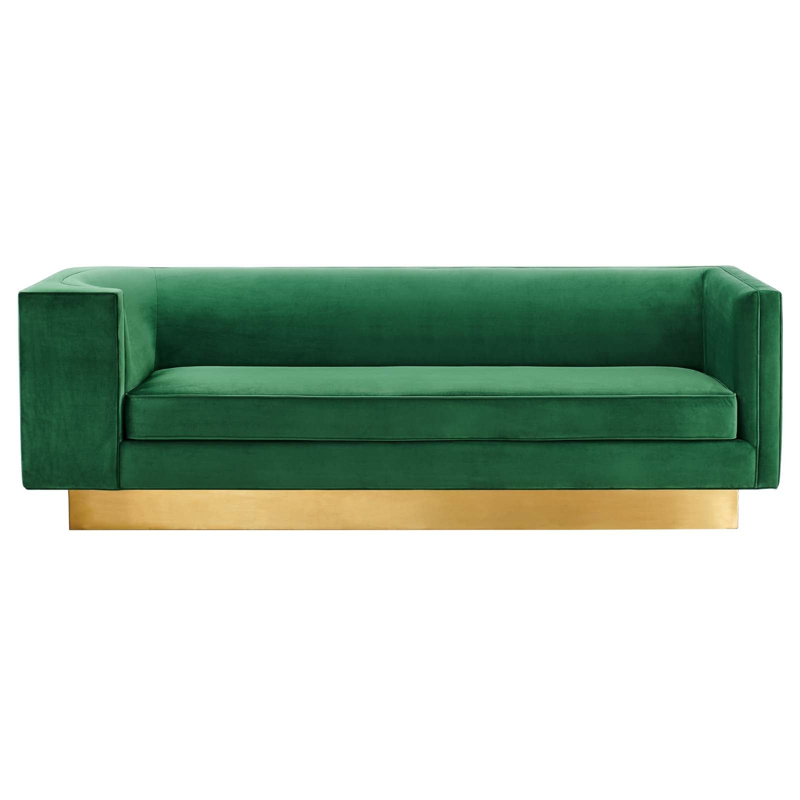Eminence Upholstered Performance Velvet Sofa By Modway | Sofas | 