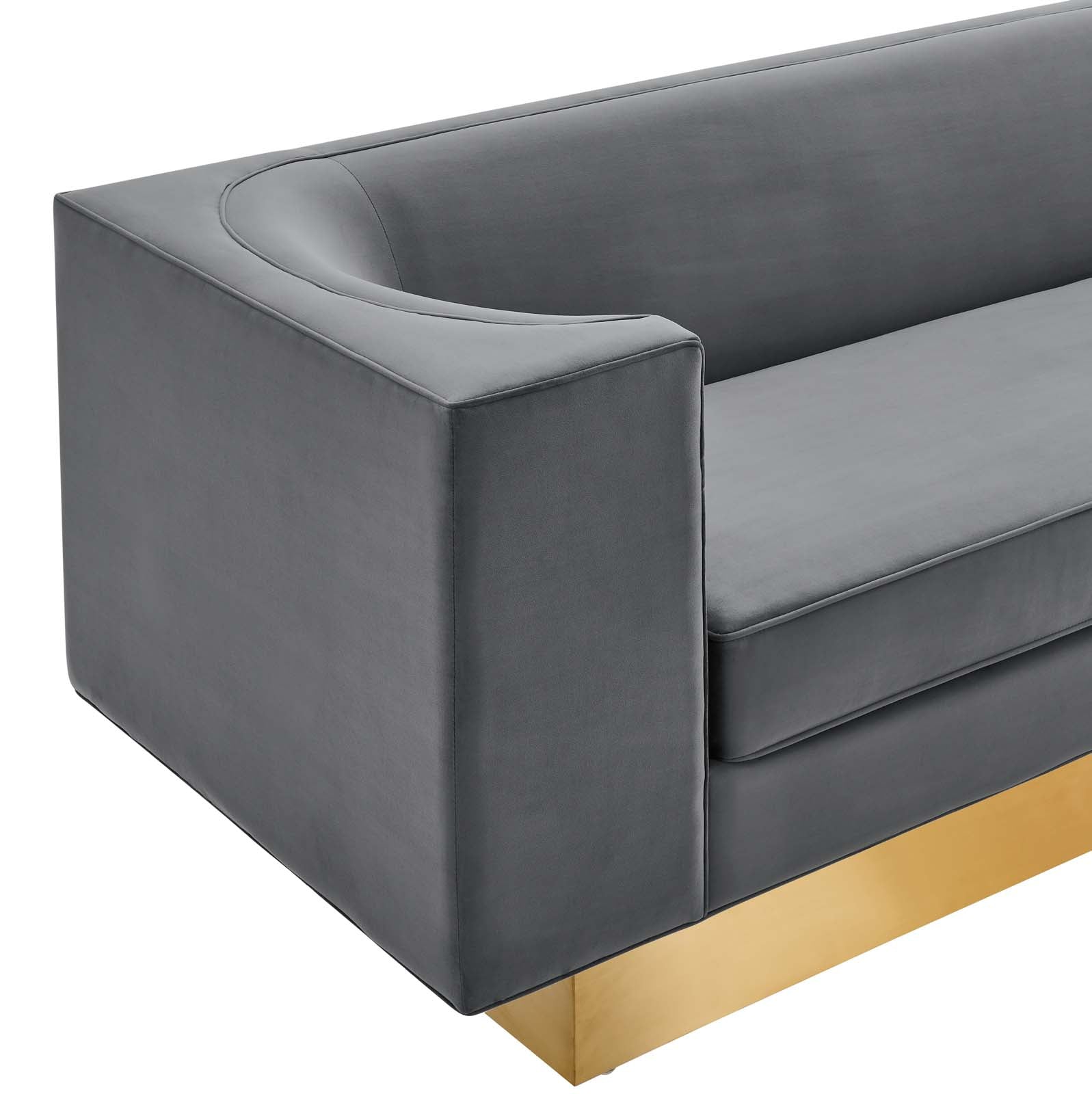 Eminence Upholstered Performance Velvet Sofa By Modway | Sofas | 