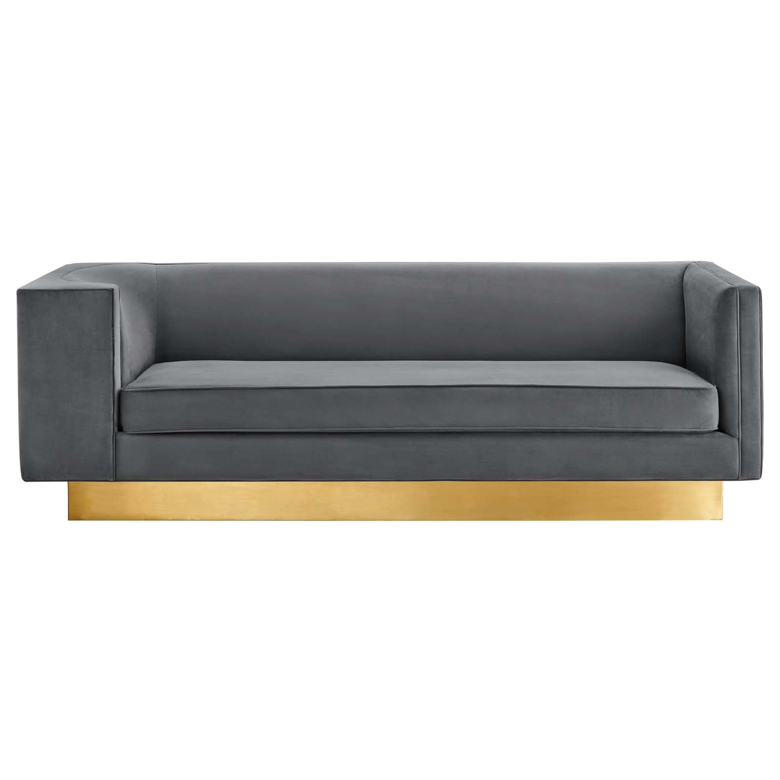 Eminence Upholstered Performance Velvet Sofa By Modway | Sofas | 
