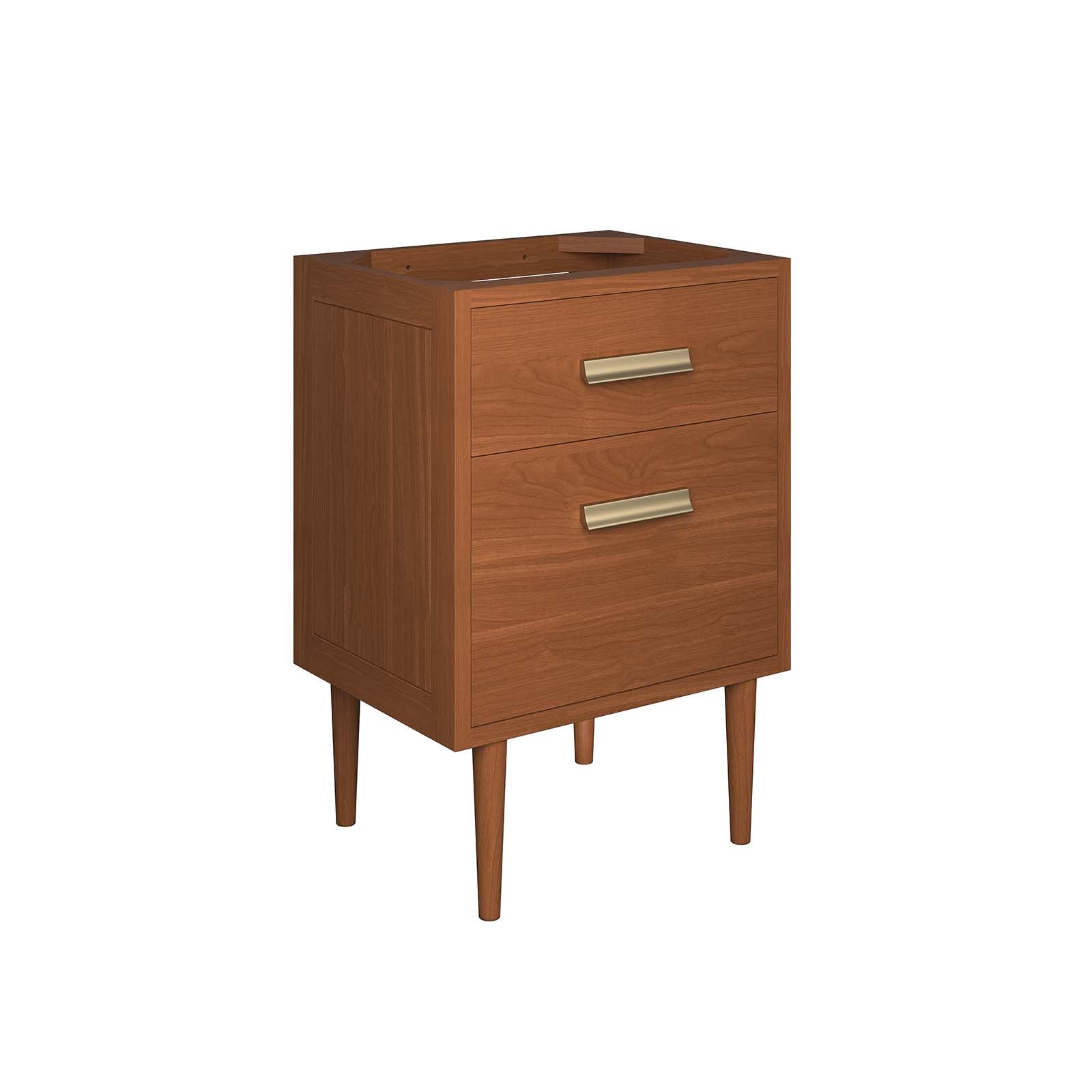 Cassia 24" Teak Wood Bathroom Vanity Cabinet (Sink Basin Not Included) By Modway - EEI-5082 | Bathroom Accessories - 2