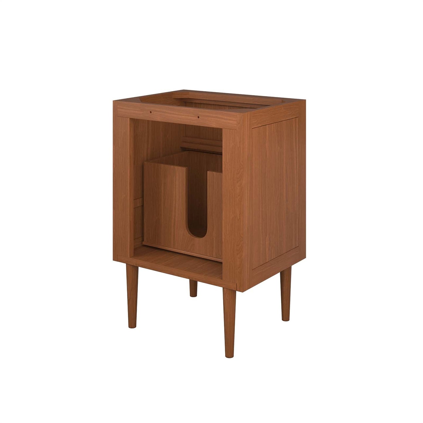 Cassia 24" Teak Wood Bathroom Vanity Cabinet (Sink Basin Not Included) By Modway - EEI-5082 | Bathroom Accessories - 7