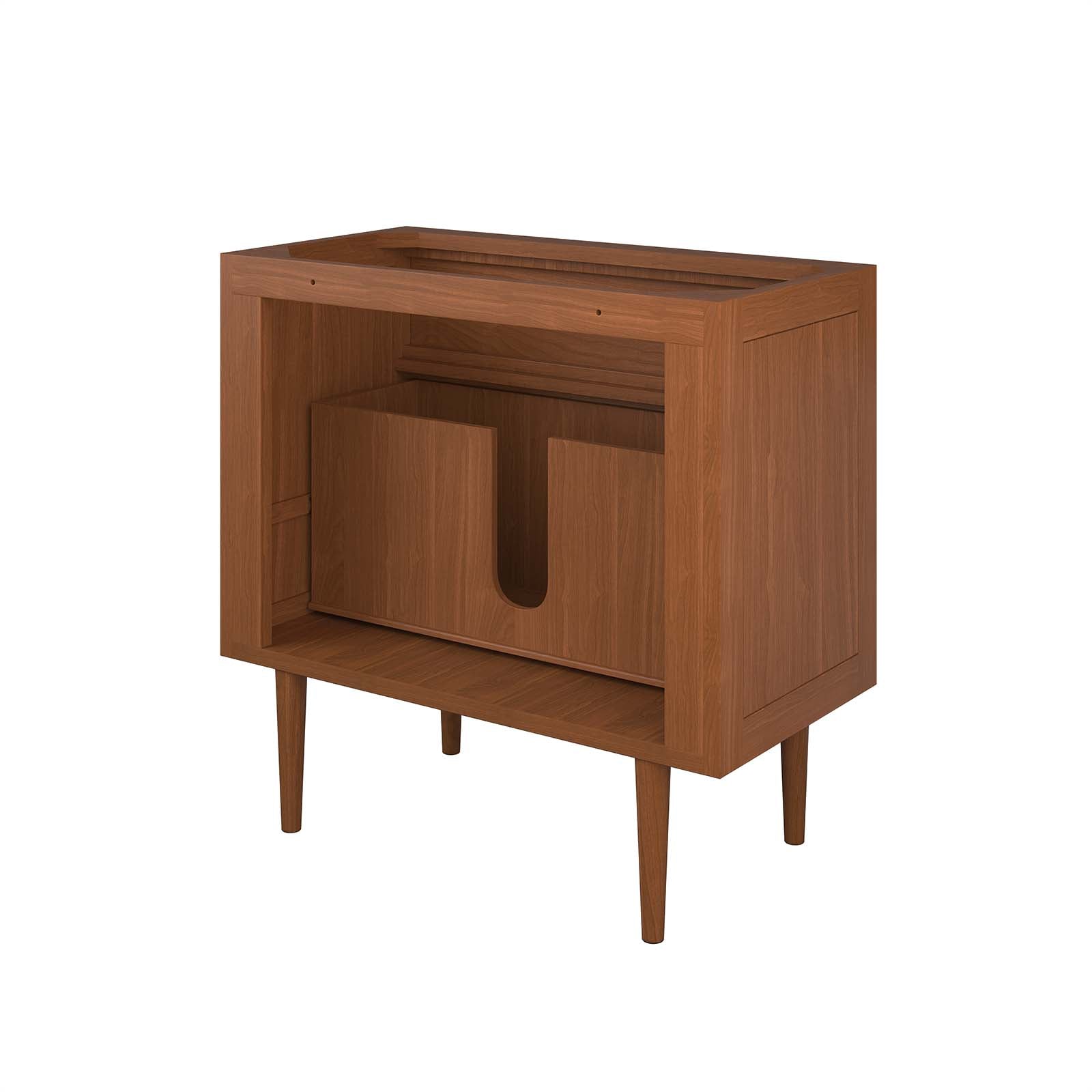 Cassia 36" Teak Wood Bathroom Vanity Cabinet (Sink Basin Not Included) By Modway - EEI-5083 | Bathroom Accessories - 7