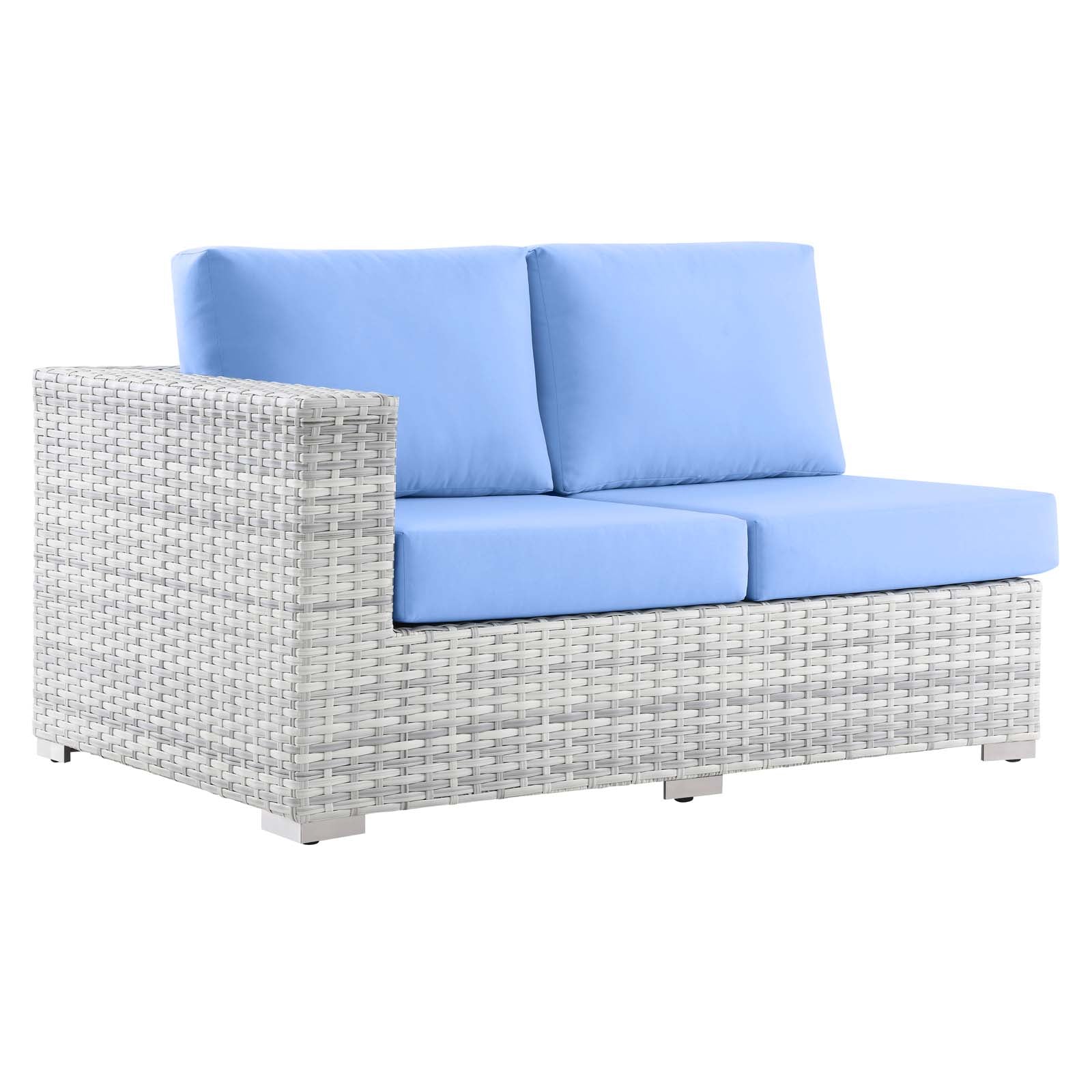Convene 4-Piece Outdoor Patio Sectional Set By Modway - EEI-5445 | Outdoor Sofas, Loveseats & Sectionals - 6