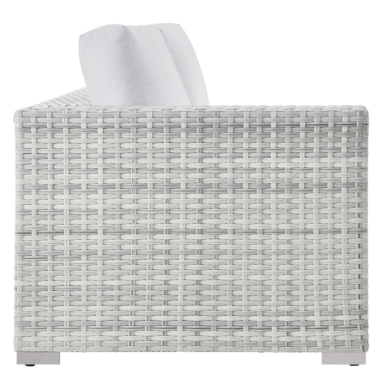 Convene 4-Piece Outdoor Patio Sectional Set By Modway - EEI-5445 | Outdoor Sofas, Loveseats & Sectionals - 22