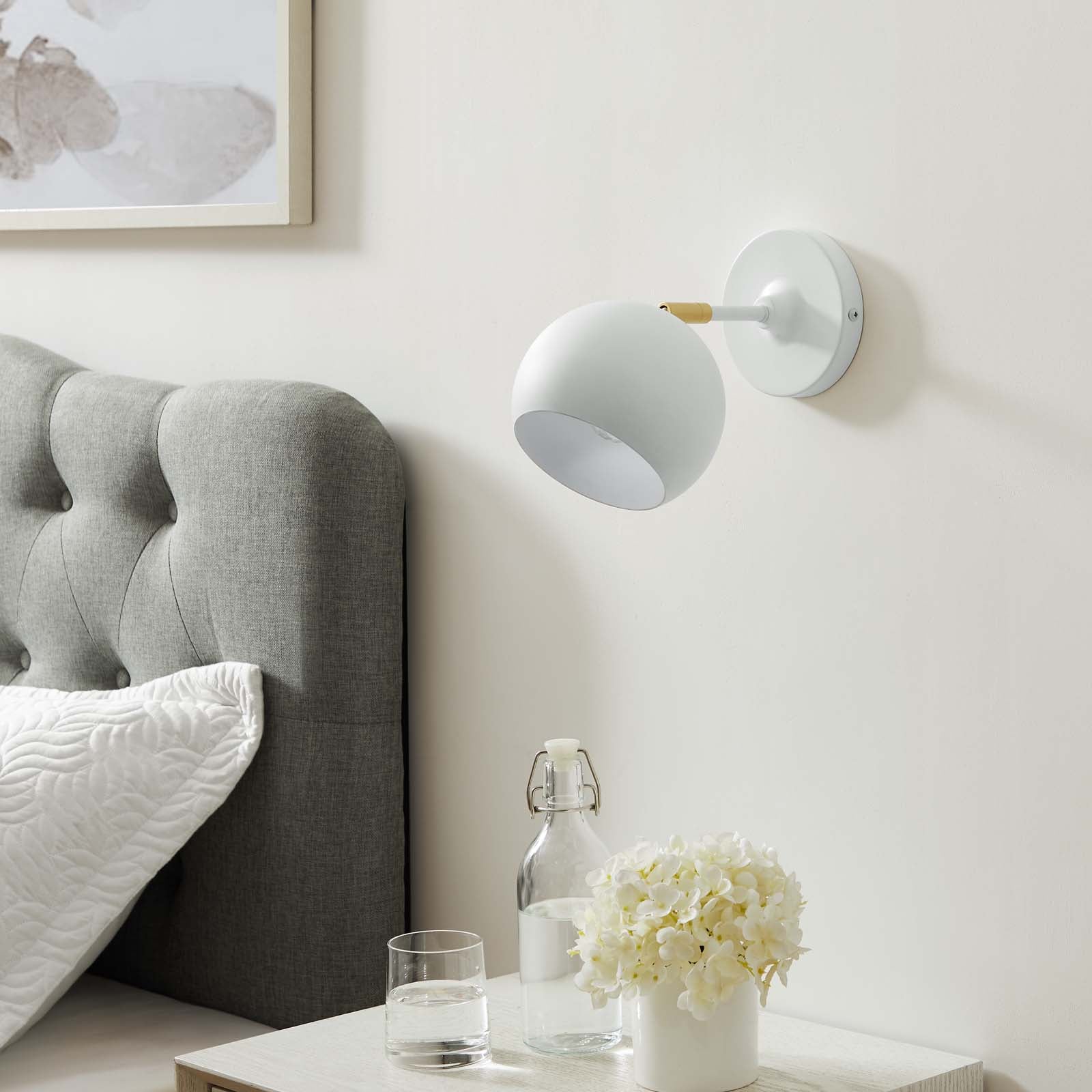 Chalice 4" Swing-Arm Metal Wall Sconce By Modway - EEI-5613 | Ceiling Lamps | Modway - 24