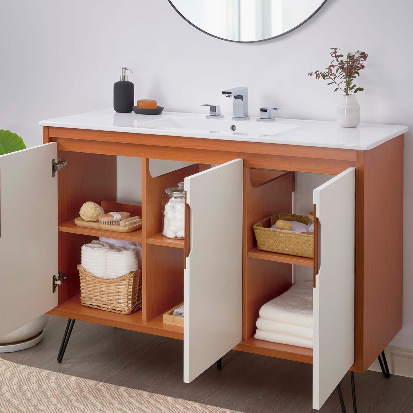 Energize 48" Bathroom Vanity By Modway - EEI-5806 | Bathroom Accessories - 15