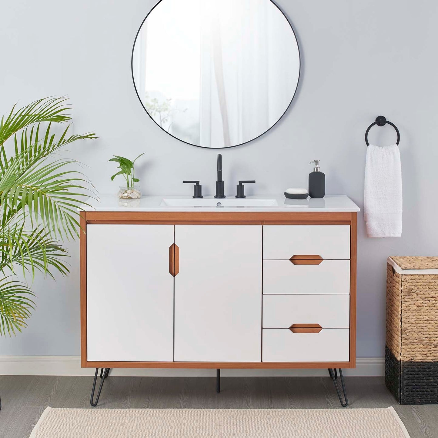 Energize 48" Bathroom Vanity By Modway - EEI-5808 | Bathroom Accessories - 11