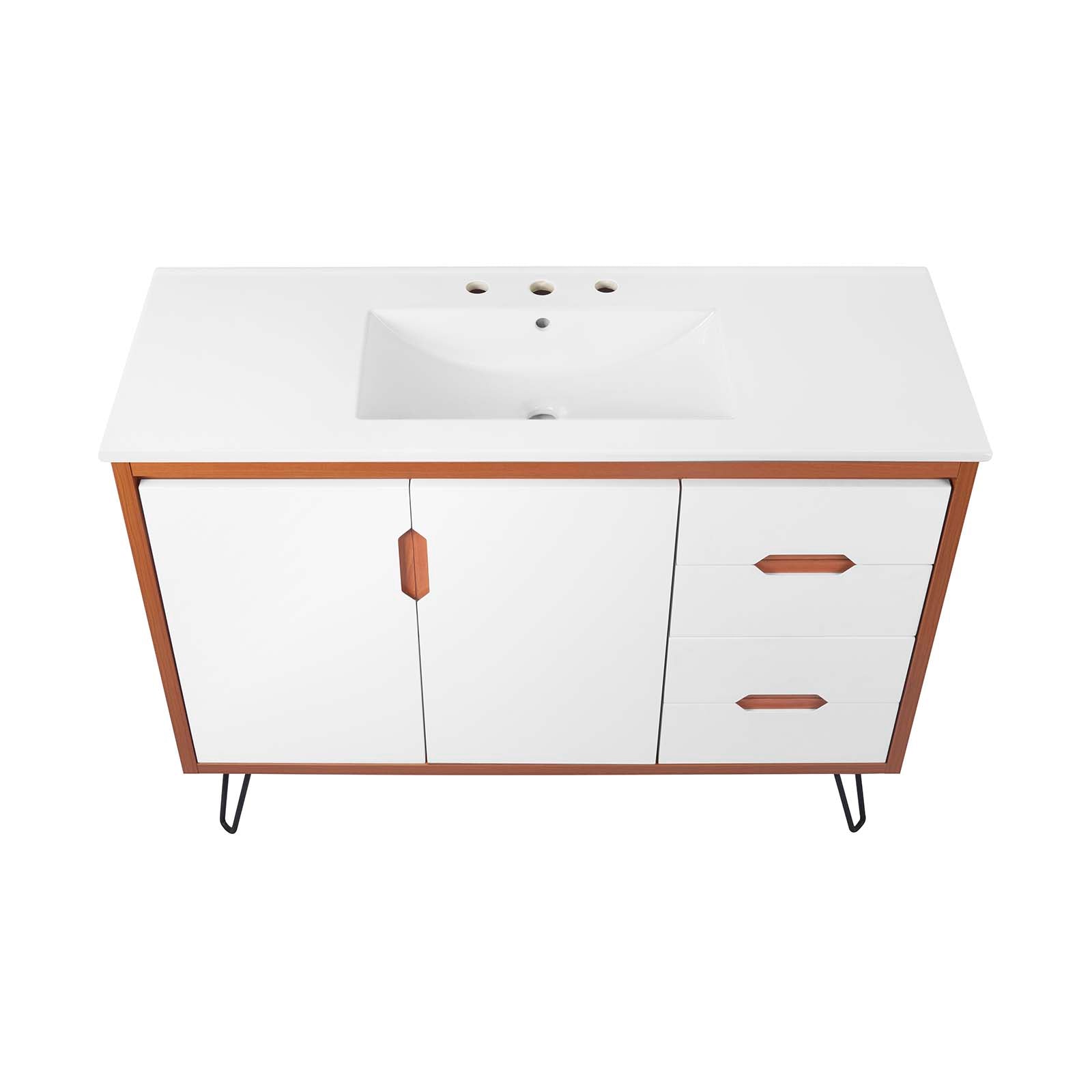 Energize 48" Bathroom Vanity By Modway - EEI-5808 | Bathroom Accessories - 15
